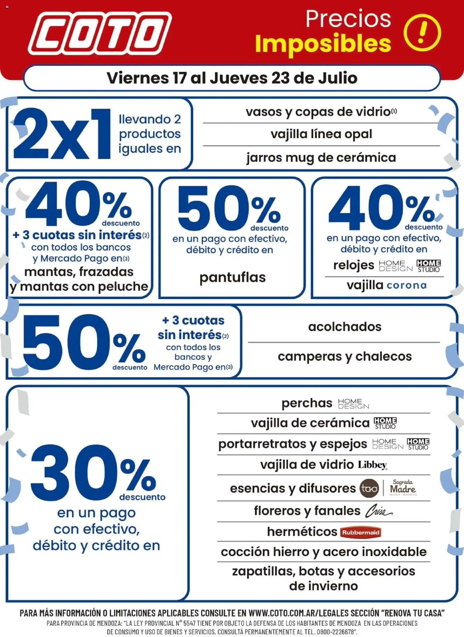 Ofertas de Precios Imposibles 17 de julio al 23 de julio 2026 - Página 1 del catálogo