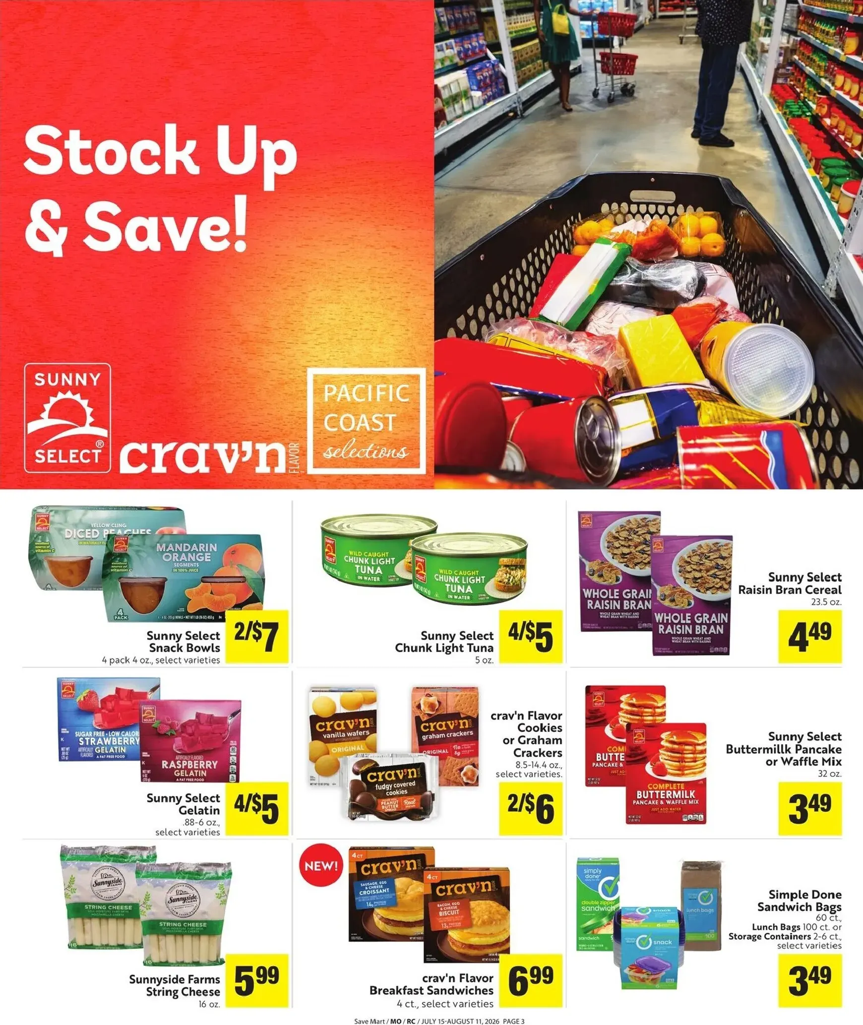 Weekly ad Save Mart: Save with Our Quality Brands from July 15 to August 11 2026 - Page 3