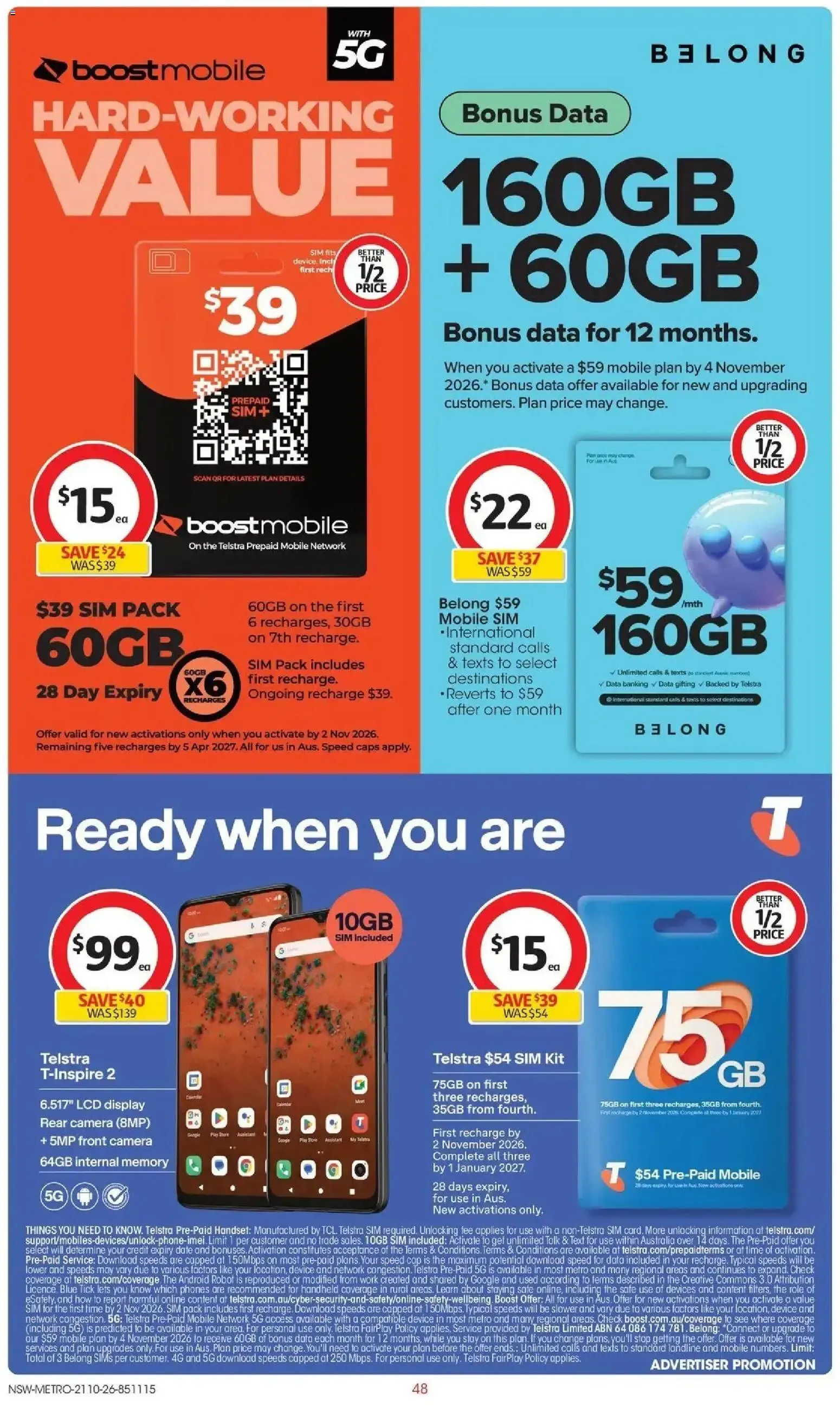 Coles Halloween 👻 catalogue from 21/10/2026 - Catalogue valid from 21 October to 27 October 2026 - page 48