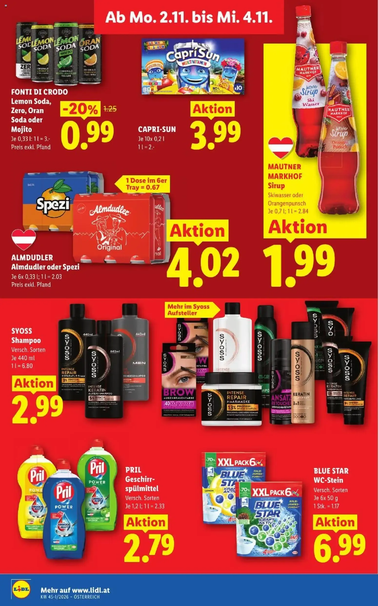 Lidl Flugblatt ab 29.10.2026 - Angebote ab donnerstag von 29. Oktober bis 31. Oktober 2026 - Flugblätt seite  43