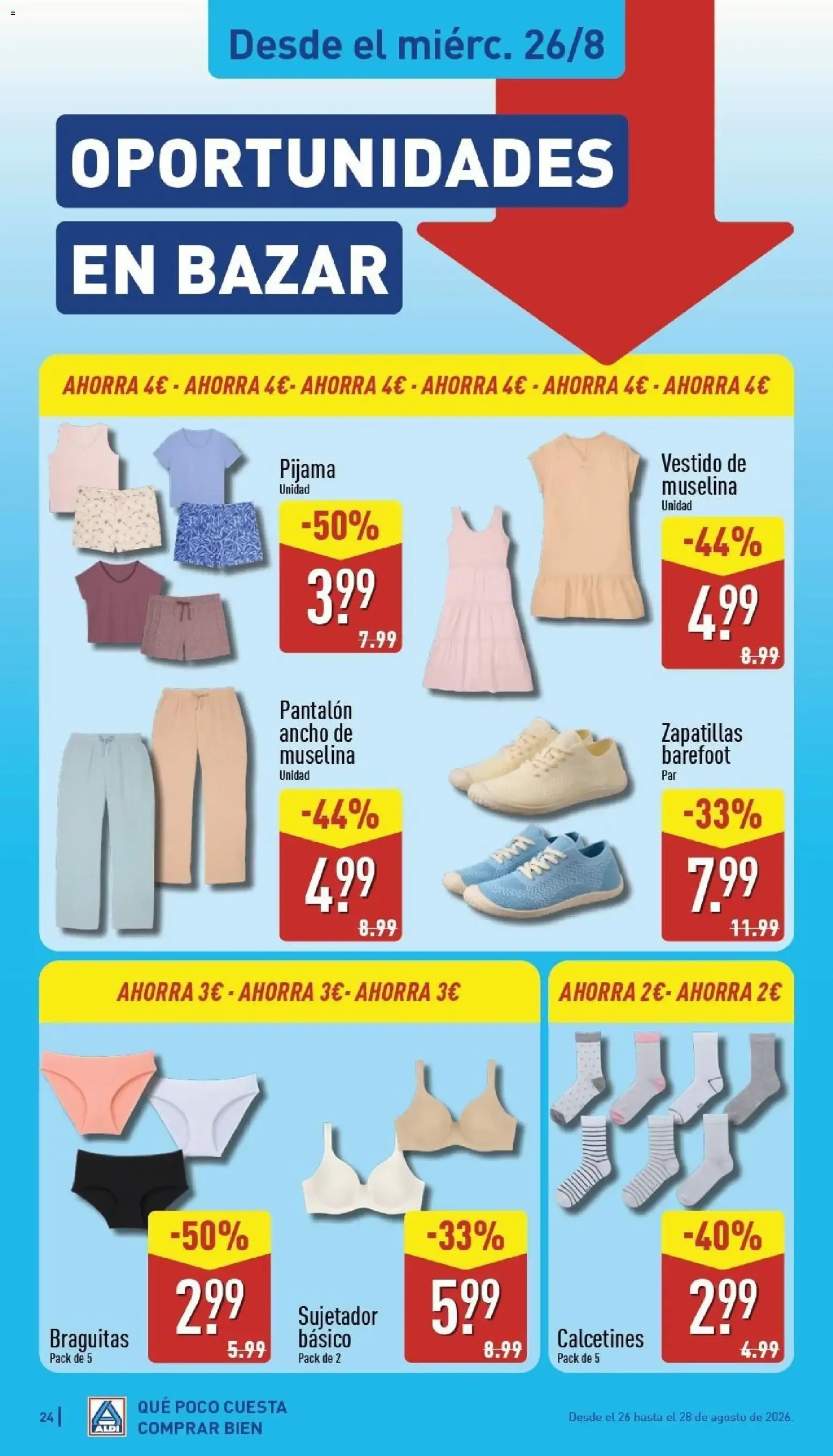 Catálogo de Aldi folleto Canarias del 24/08/2026 | Catálogo 24 de agosto al 30 de agosto 2026 - Página 24