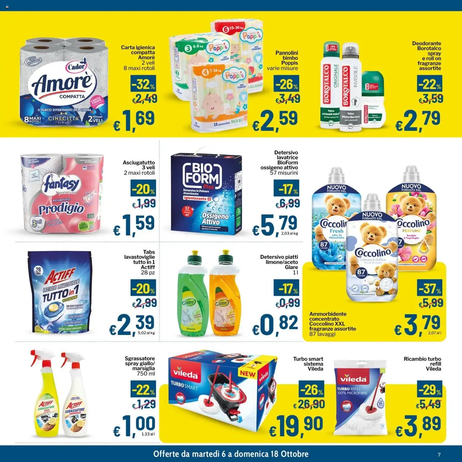 Qui Discount volantino dal 06/10/2026 - online Offerte da 6 ottobre a 18 ottobre di 2026 - Pagina del volantino 7