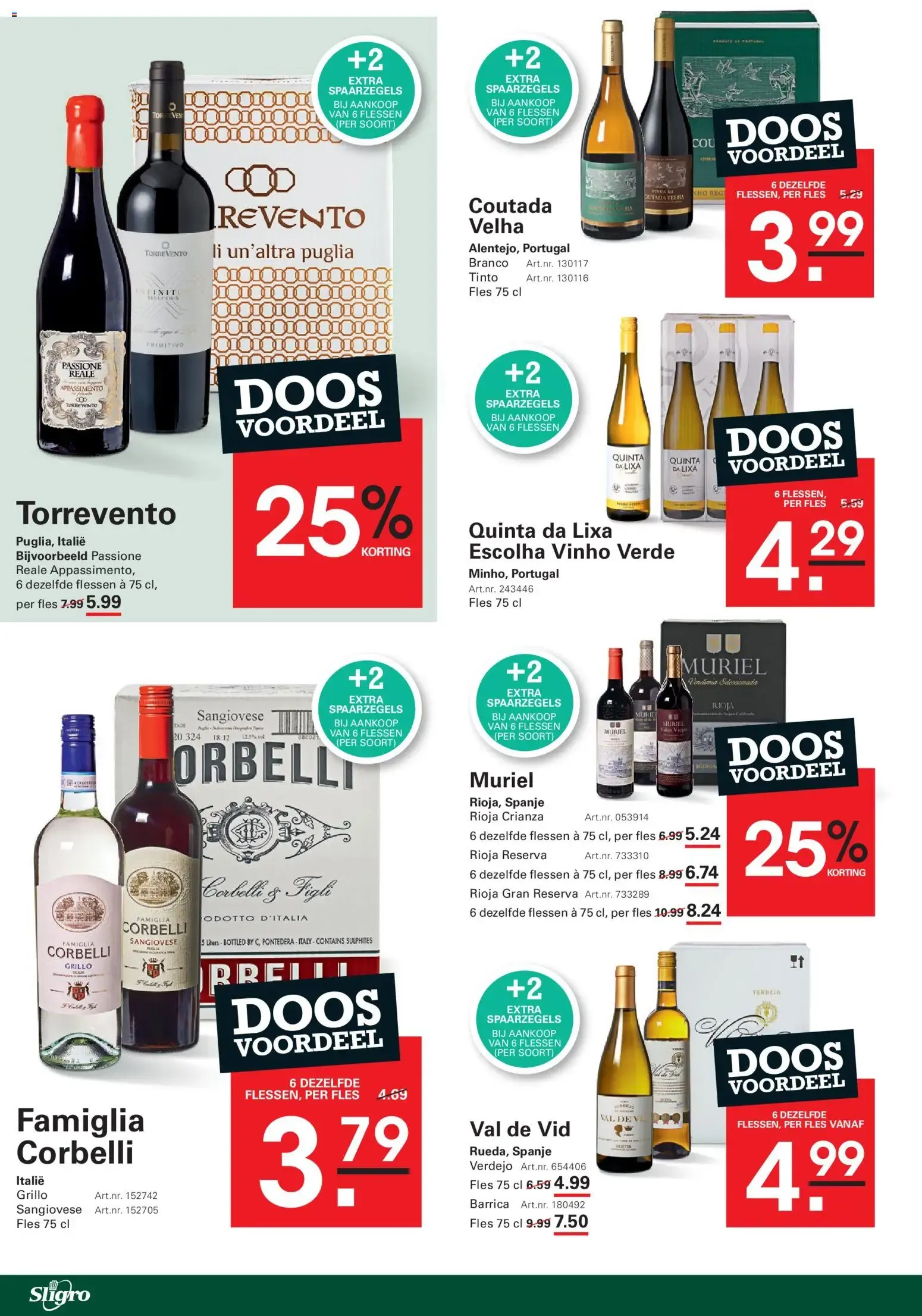 Sligro Restaurantactie: Spaar voor korting en ofertas de vinos van 2 juli tot 20 juli 2026 - Folder pagina 16