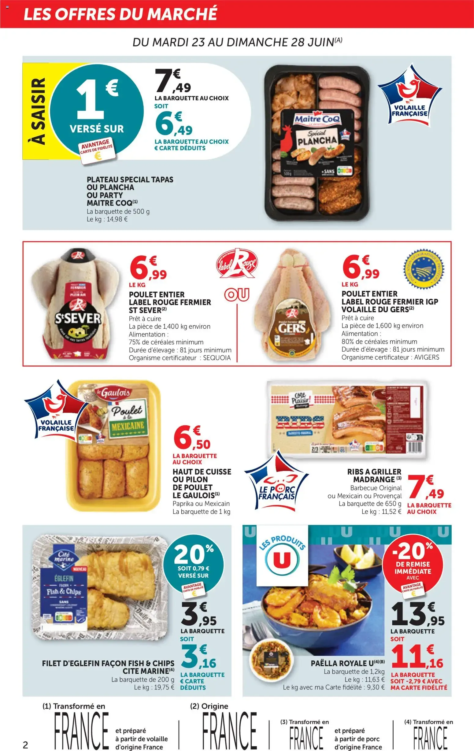 bi1 Catalogue Maxi Marché à partir du 23/06/2026 - promo en ligne du 23 juin au 5 juillet 2026 - Catalogue page 2