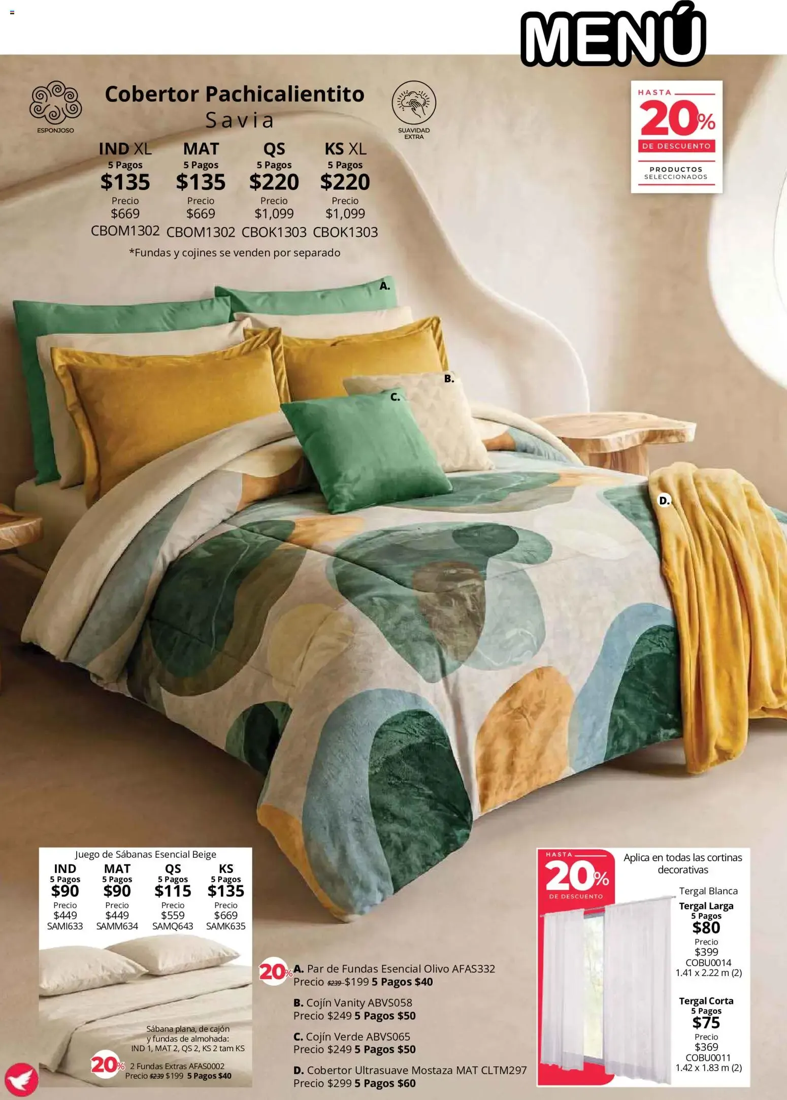 Catálogo de Colchas Concord catálogo Colección Cobertor (01/08/2026 - 31/10/2026) - catálogo en línea 1 de agosto al 31 de octubre 2026 - Pagina 4