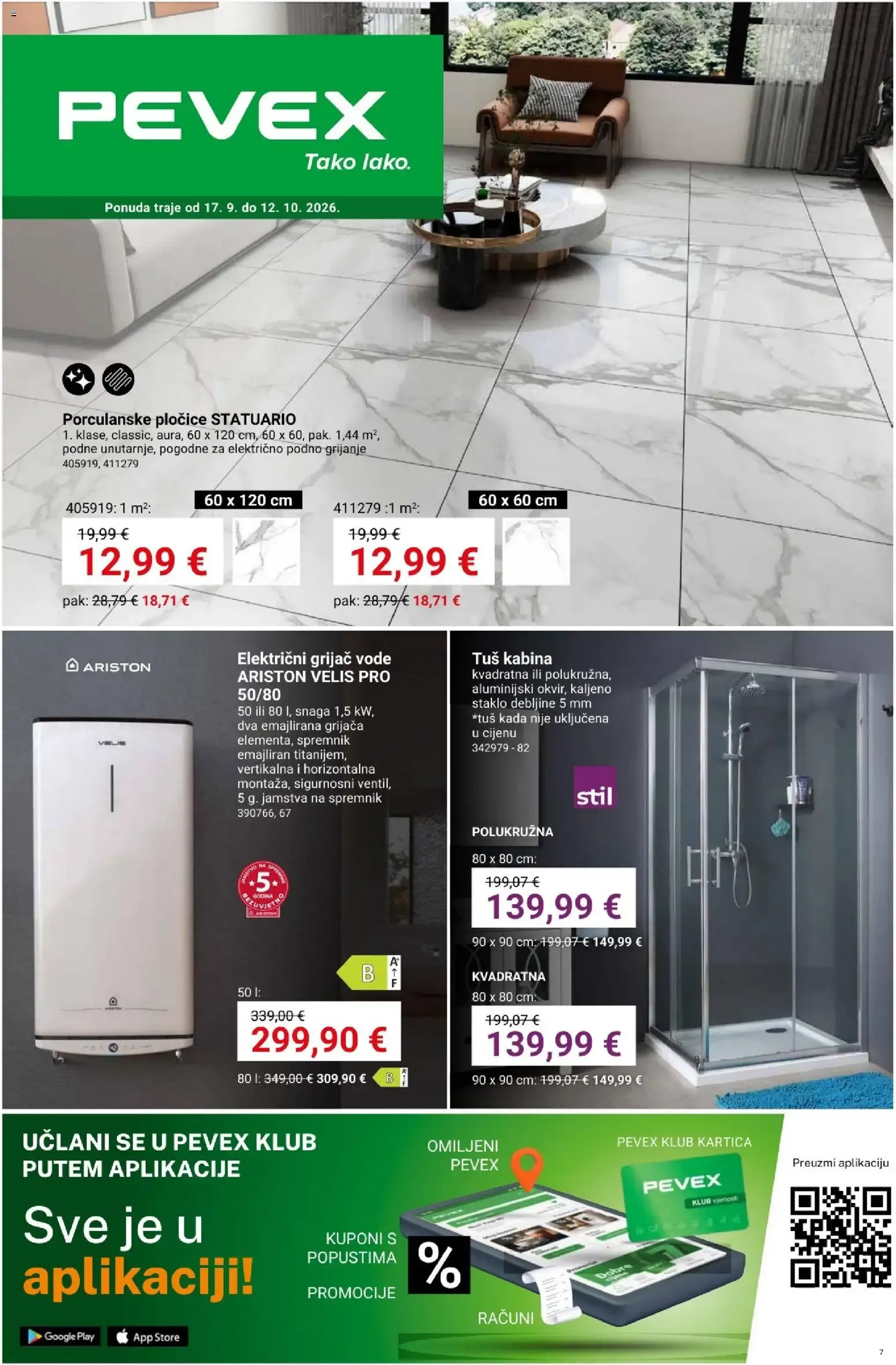 Katalog Pevex Letak novi od 17.09.2026 na listanje > letak digitalni od 17. rujna do 12. listopada 2026. - Pregled Stranica 1