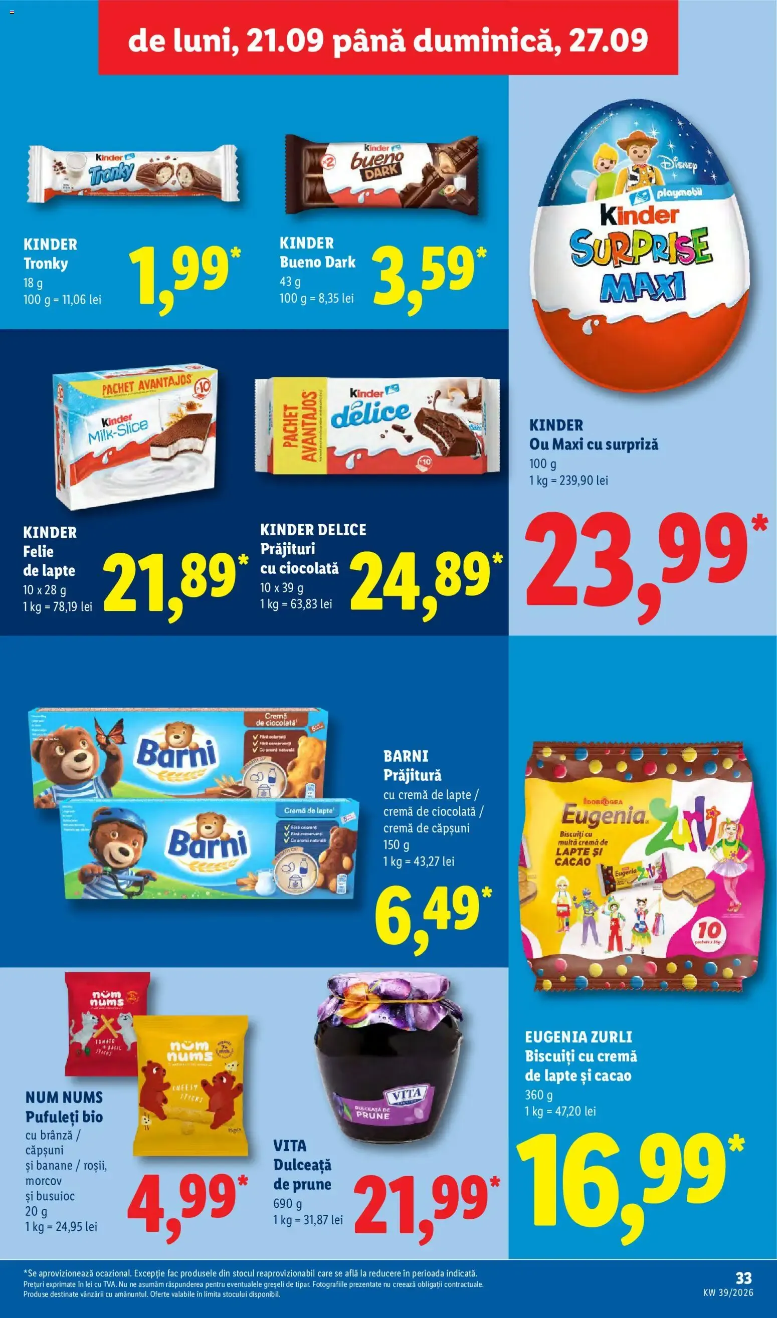 Catalog Catalog LIDL 21.09.2026 - Oferta și Revista online de la 21 septembrie până la 27 septembrie 2026 - Revista Pagina 33