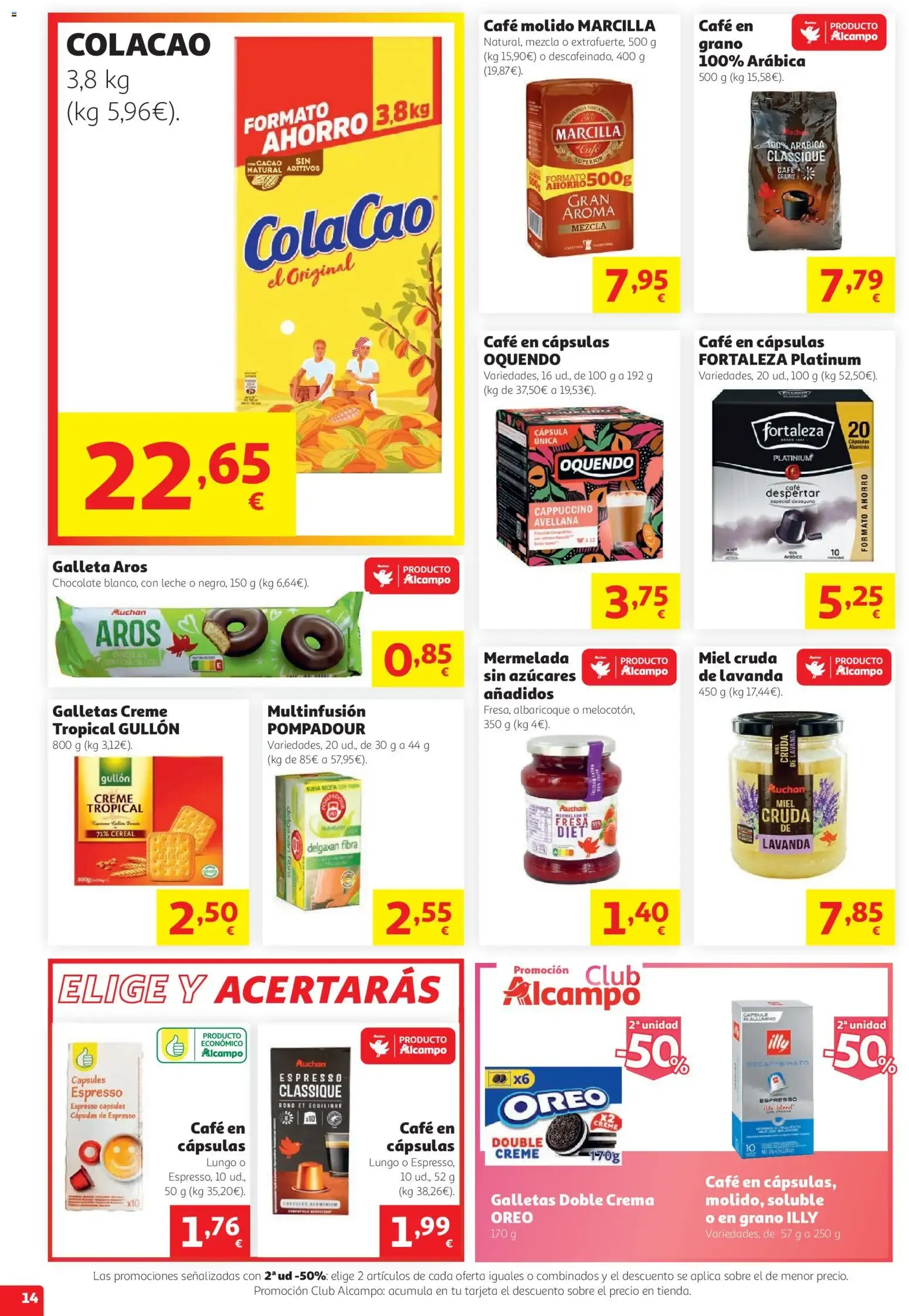 Catálogo de Alcampo: Ofertas desde 1€ y 2x1 en Renova 10 de septiembre al 23 de septiembre 2026 - Página 14