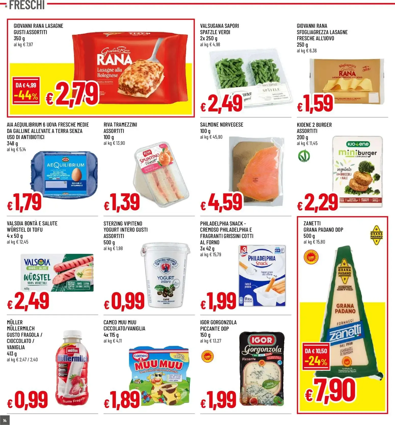 Famila Sottocosto da 3 settembre a 12 settembre di 2026 - Pagina del volantino 14