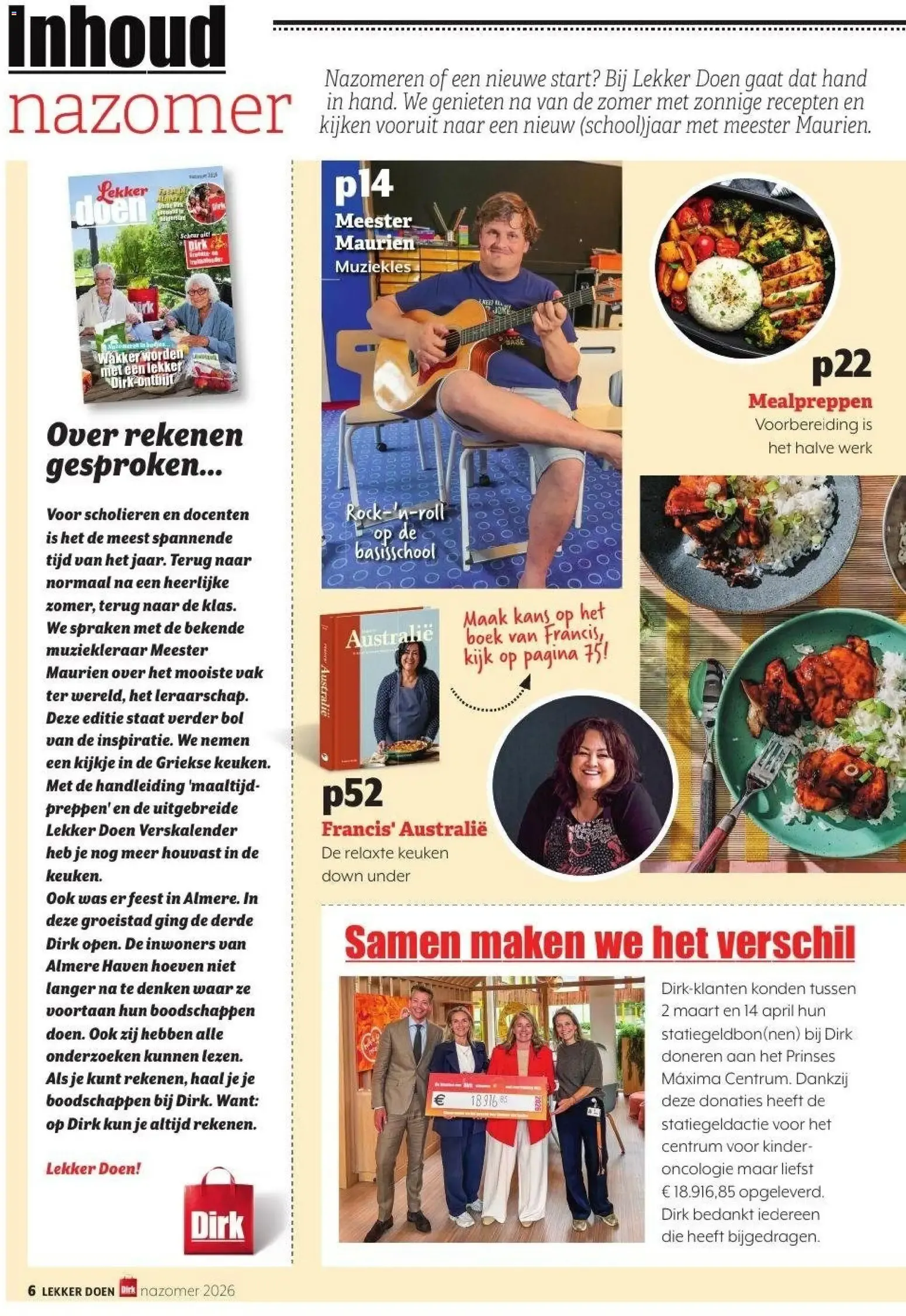 Lekker doen: Groente- en fruitkalender Dirk van 7 september tot 26 oktober 2026 - Folder pagina 6