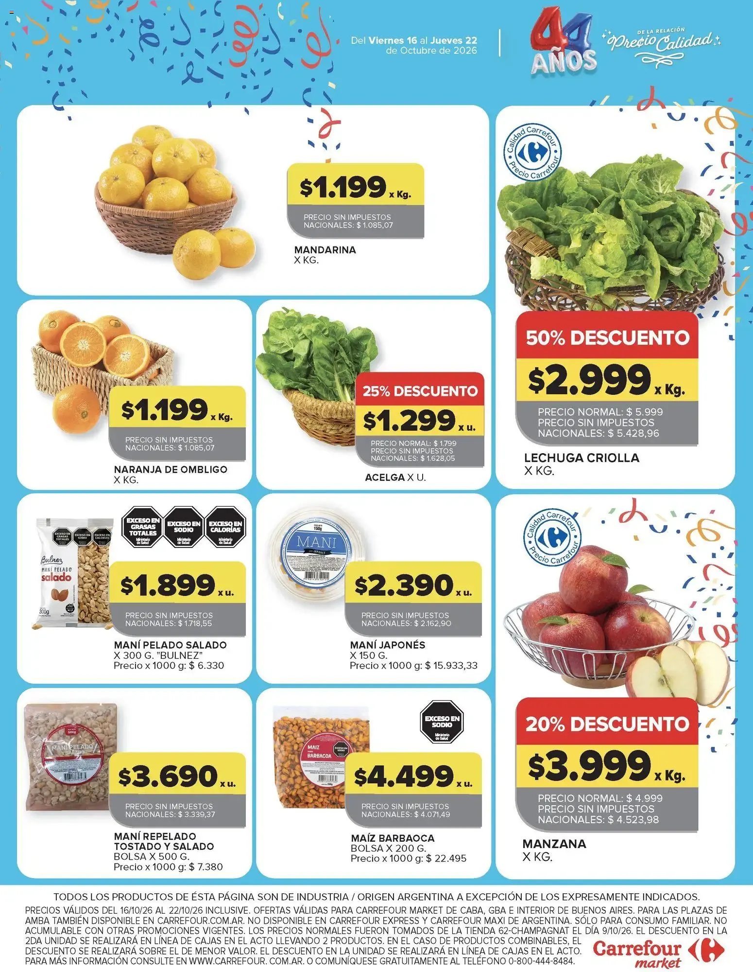 Ofertas de Carrefour Market catálogo del 16/10/2026 - 22/10/2026 16 de octubre al 22 de octubre 2026 - Página 14 del catálogo