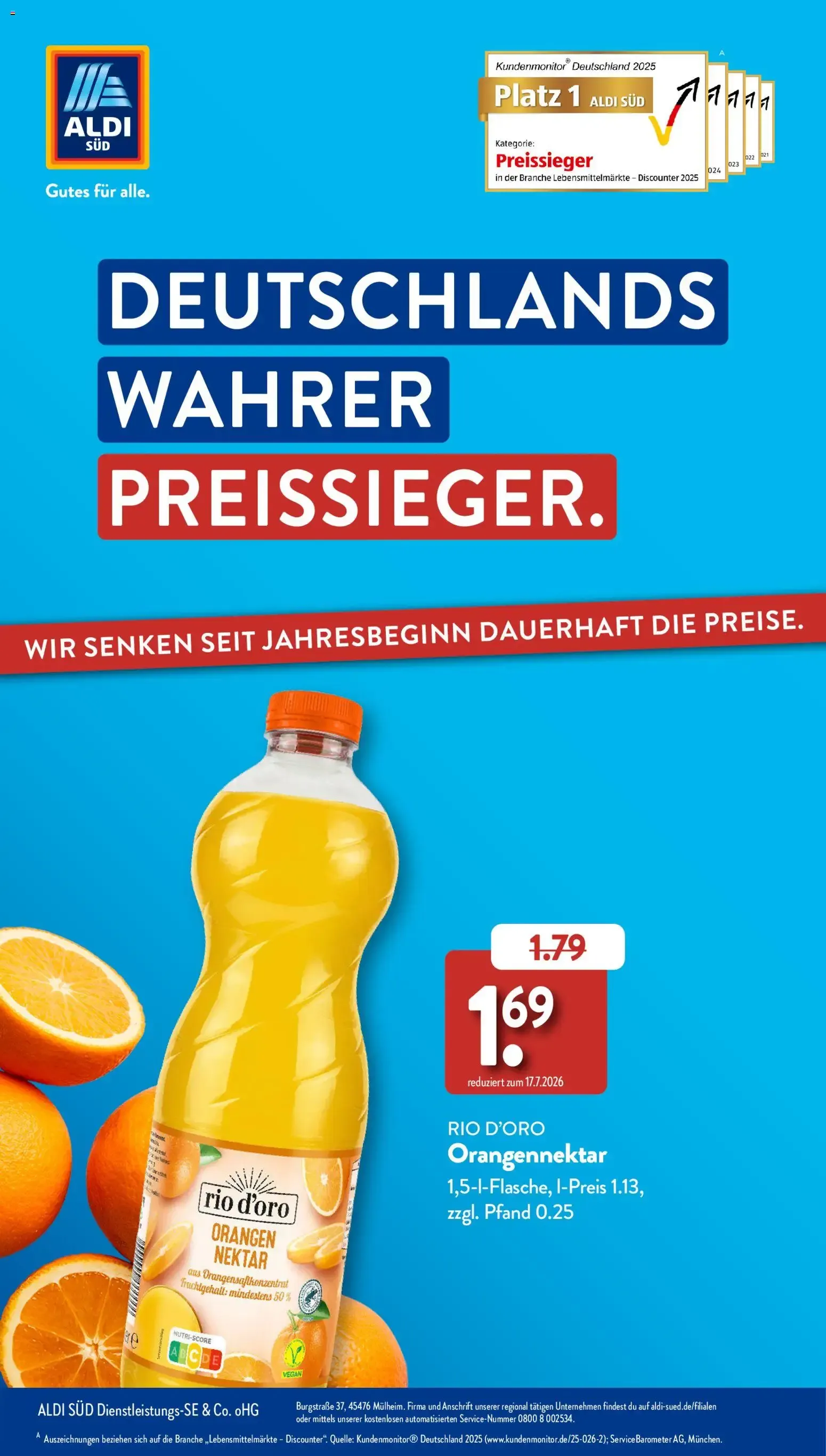 Aldi Süd: Deutschlands Wahrer Preissieger