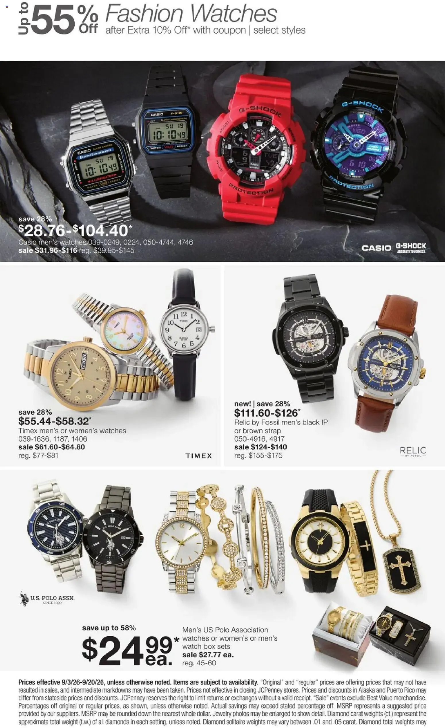 Weekly ad JCPenney Billion Dollar Jewelry Sale from September 3 to September 20 2026 - Page 47