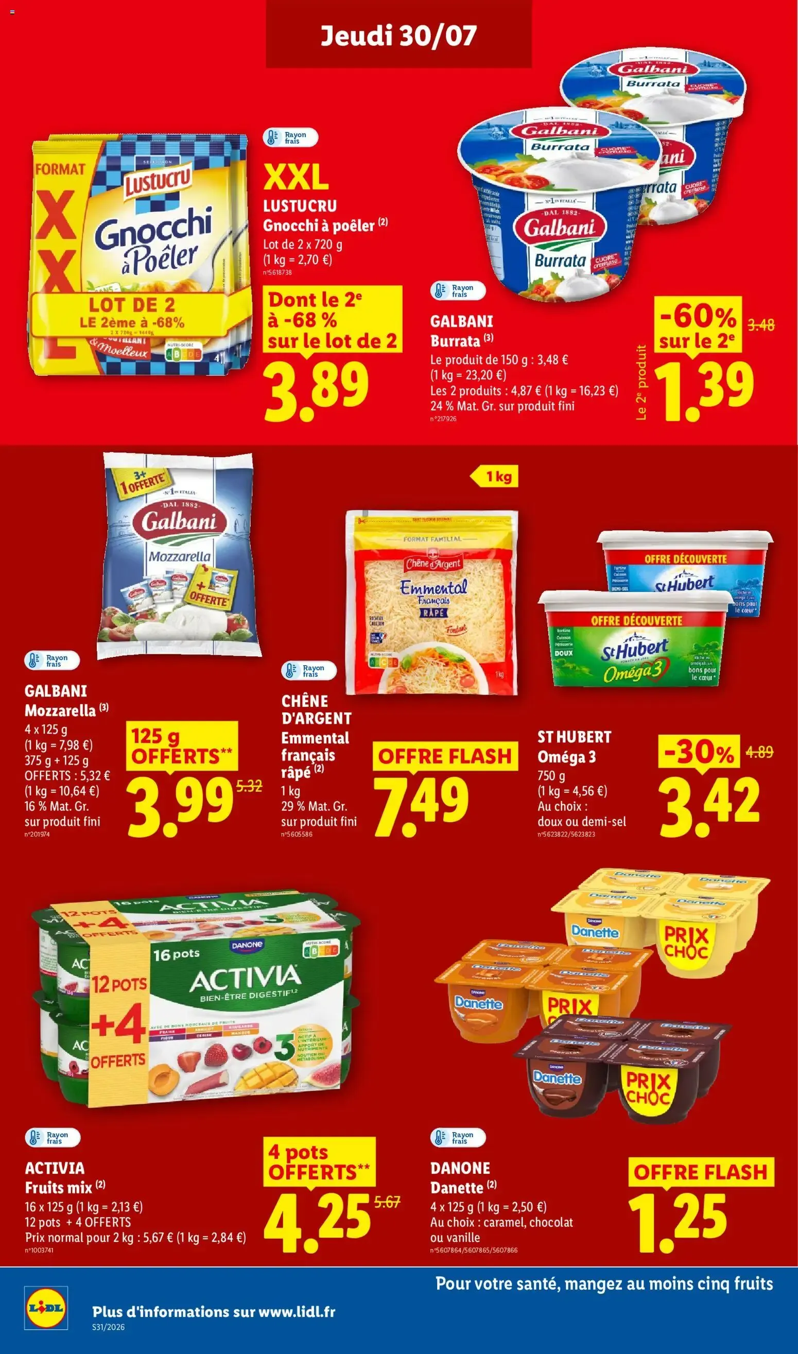LIDL L'été des Marques du 30 juillet au 5 août 2026 - Catalogue page 20