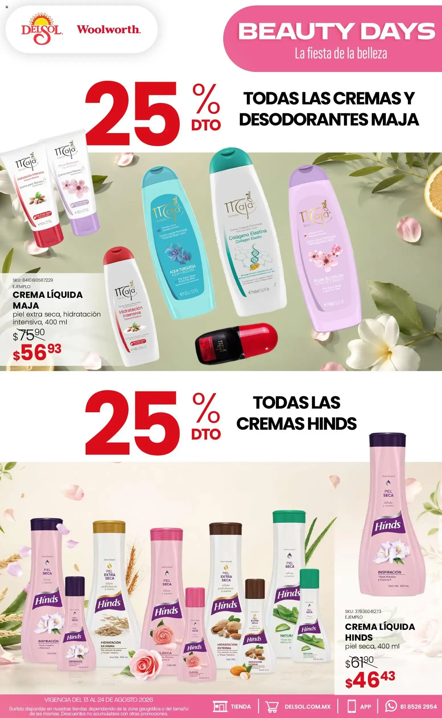 Catálogo de Del Sol y Woolworth katalog Beauty Days (13/08/2026 - 24/08/2026) - catálogo en línea 13 de agosto al 24 de agosto 2026 - Pagina 4