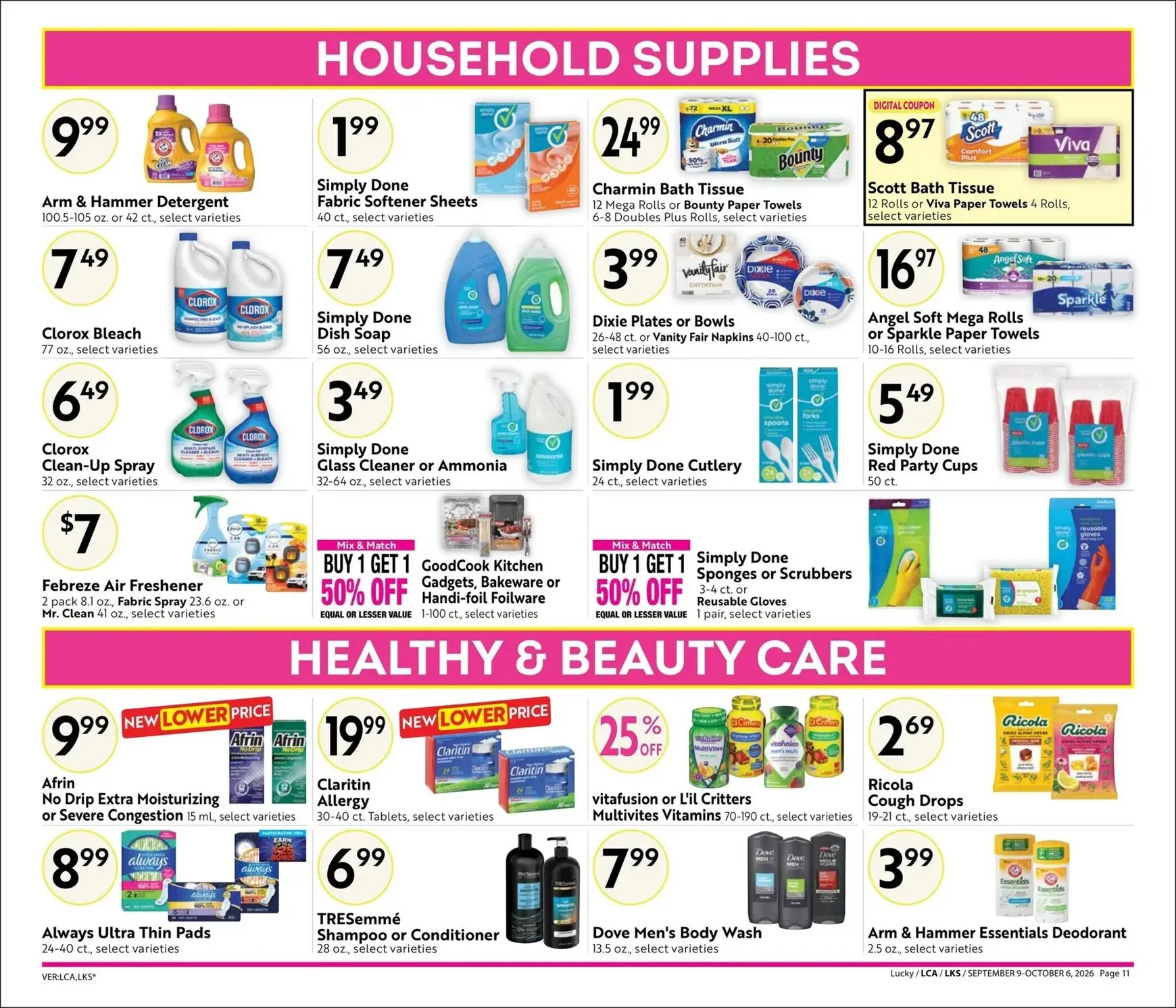 Weekly ad Lucky Steals & Deals from September 9 to October 6 2026 - Page 11