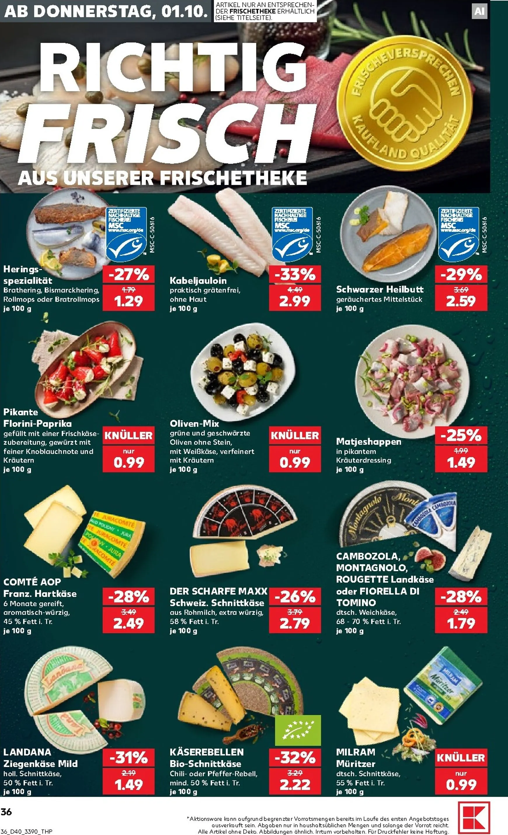 Neuer Kaufland Prospekt – von Donnerstag 01.10.2026 bis Mittwoch 07.10.2026 von 1. Oktober bis 7. Oktober 2026 - Prospekt seite 37