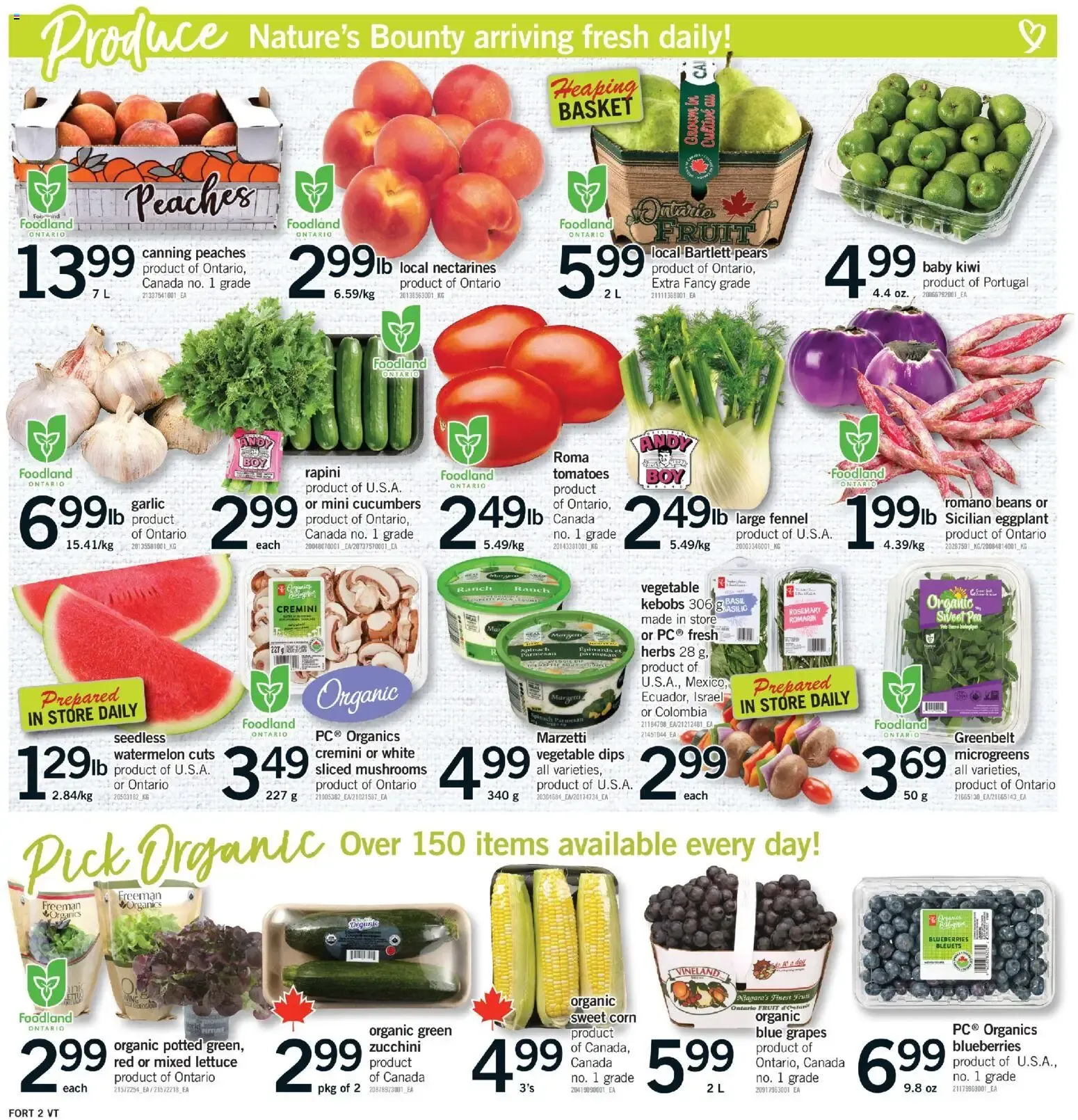 Fortinos weekly flyer from August 20 to August 26 2026 - flyer page 3