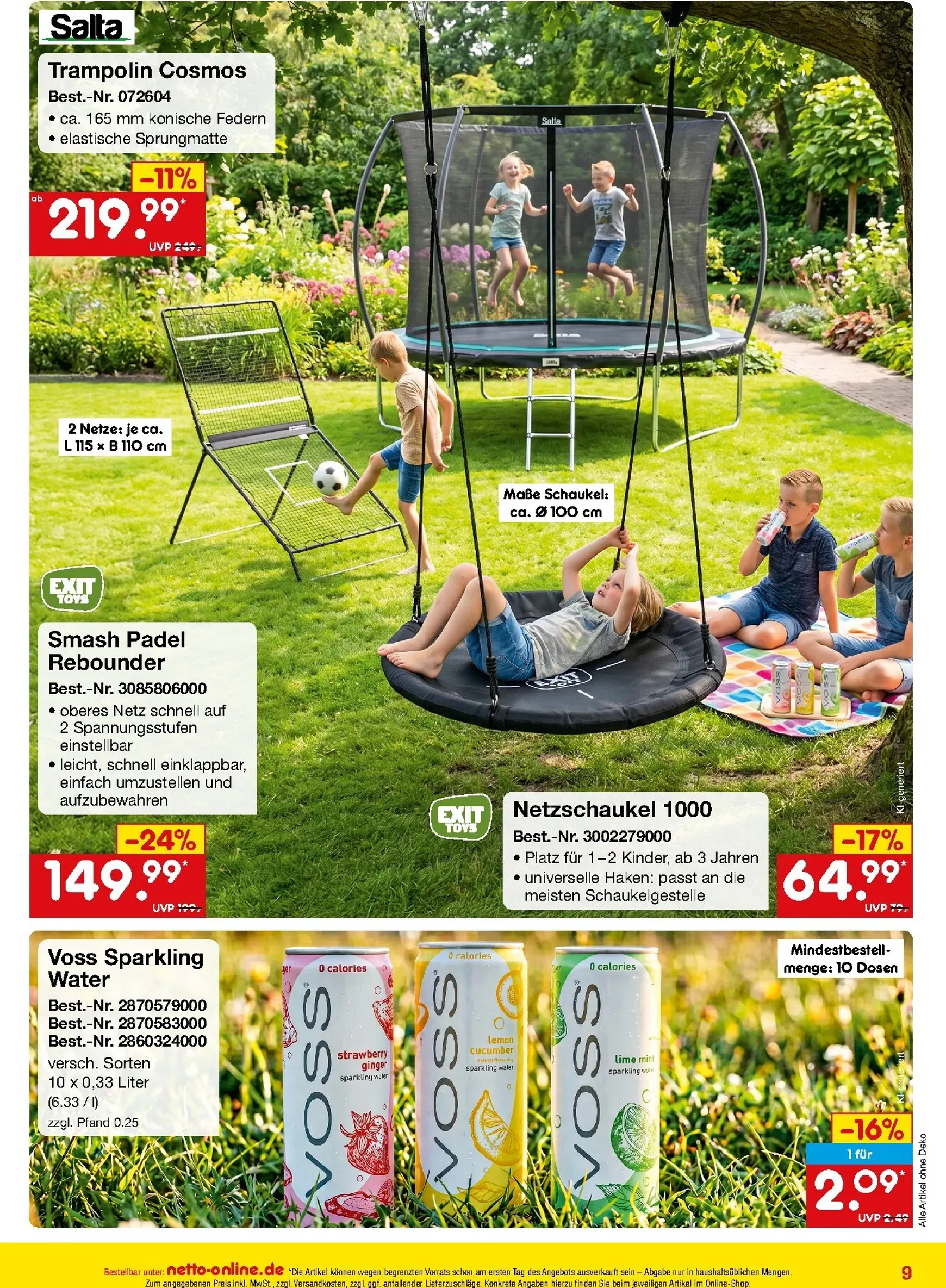 Netto Marken Discount - Online-Angebote Juli Prospekt – von Mittwoch 01.07.2026 bis Freitag 31.07.2026 von 1. Juli bis 31. Juli 2026 - Prospekt seite 9