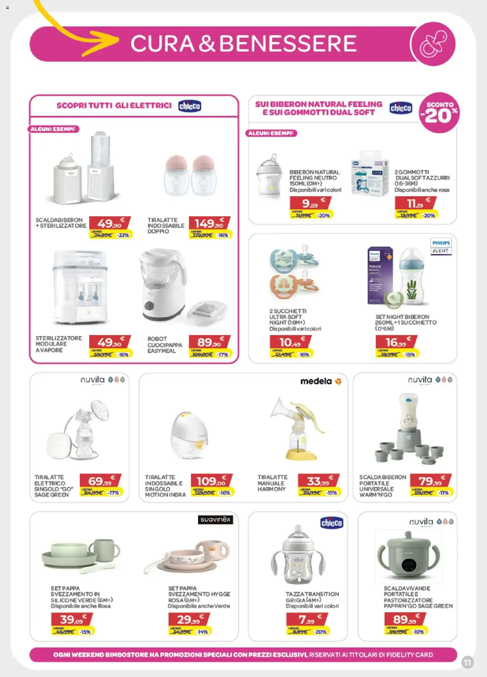 Bimbo Store Coccole e... relax! da 30 luglio a 26 agosto di 2026 - Pagina del volantino 11