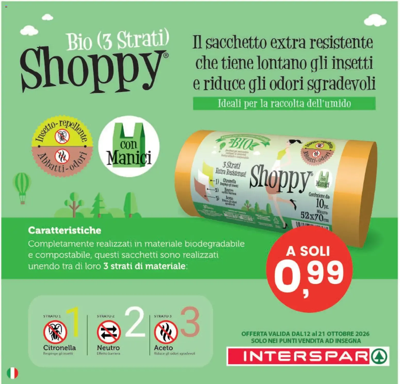 LIFEBAG: Il sacchetto innovativo che prolunga fino a 4 volte la vita di frutta e verdura! da 5 ottobre a 21 ottobre di 2026 - Pagina del volantino 4