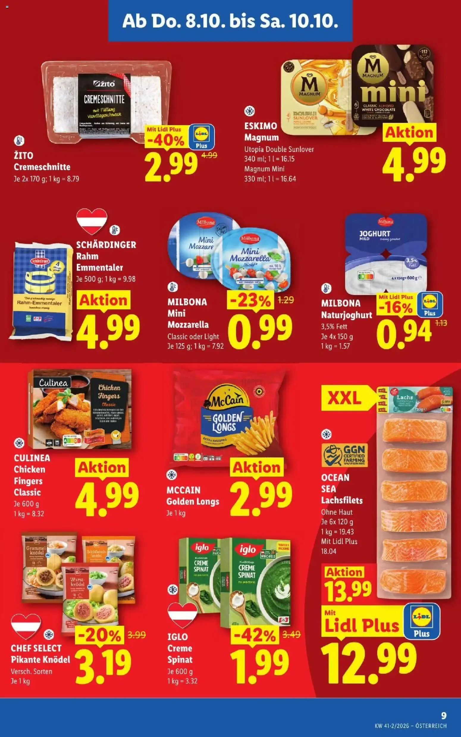 Lidl Flugblatt ab 08.10.2026 - Angebote ab donnerstag von 8. Oktober bis 10. Oktober 2026 - Flugblätt seite 11