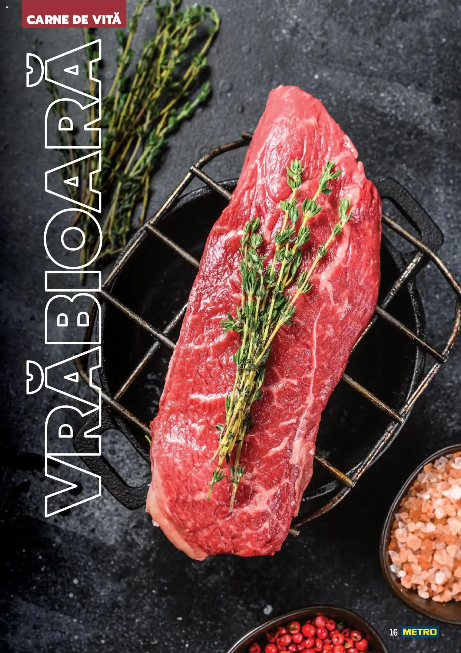 Catalog Metro catalog - Carne pentru Profesioniști - Oferta 03.06.2025 - 31.12.2026 de la 3 iunie până la 31 decembrie 2026 - Revista Pagina 16
