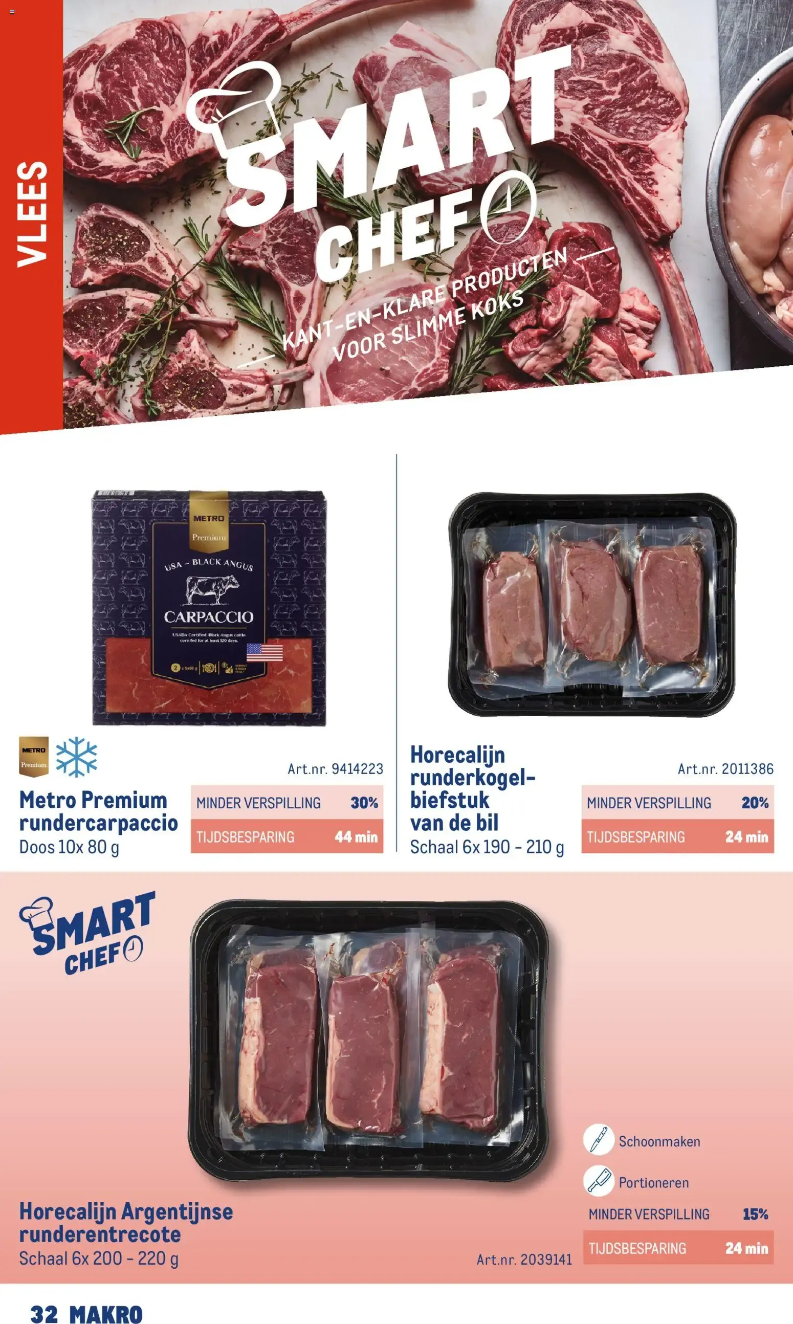 Makro Horeca Magazine: Ontdek Smart Chef van 7 oktober tot 31 oktober 2026 - Folder pagina 32