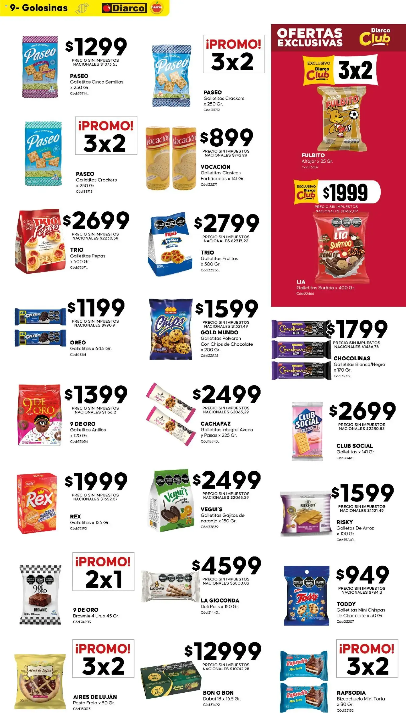 Ofertas de Diarco 14 de septiembre al 18 de septiembre 2026 - Página 9 del catálogo