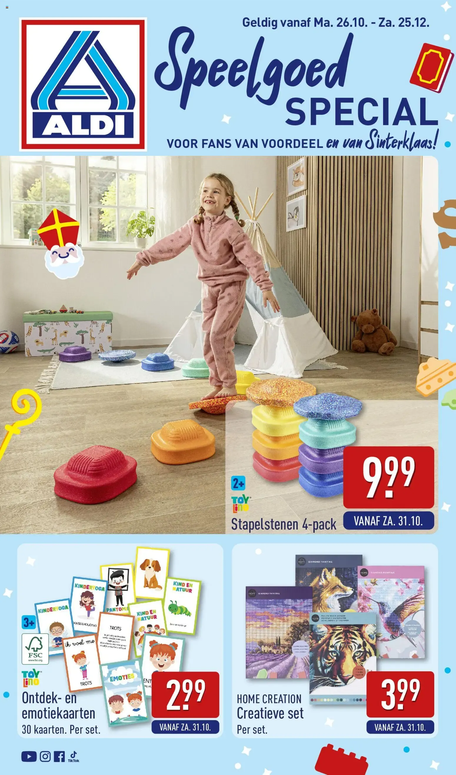 ALDI Speelgoed Special van 26 oktober tot 25 december 2026 - Folder pagina 1