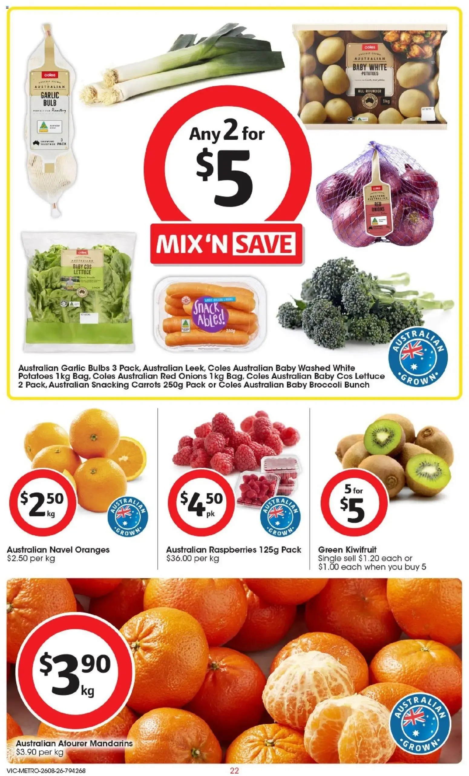 Coles Catalogue Contents - Catalogue valid from 26 August to 1 September 2026 - page 23