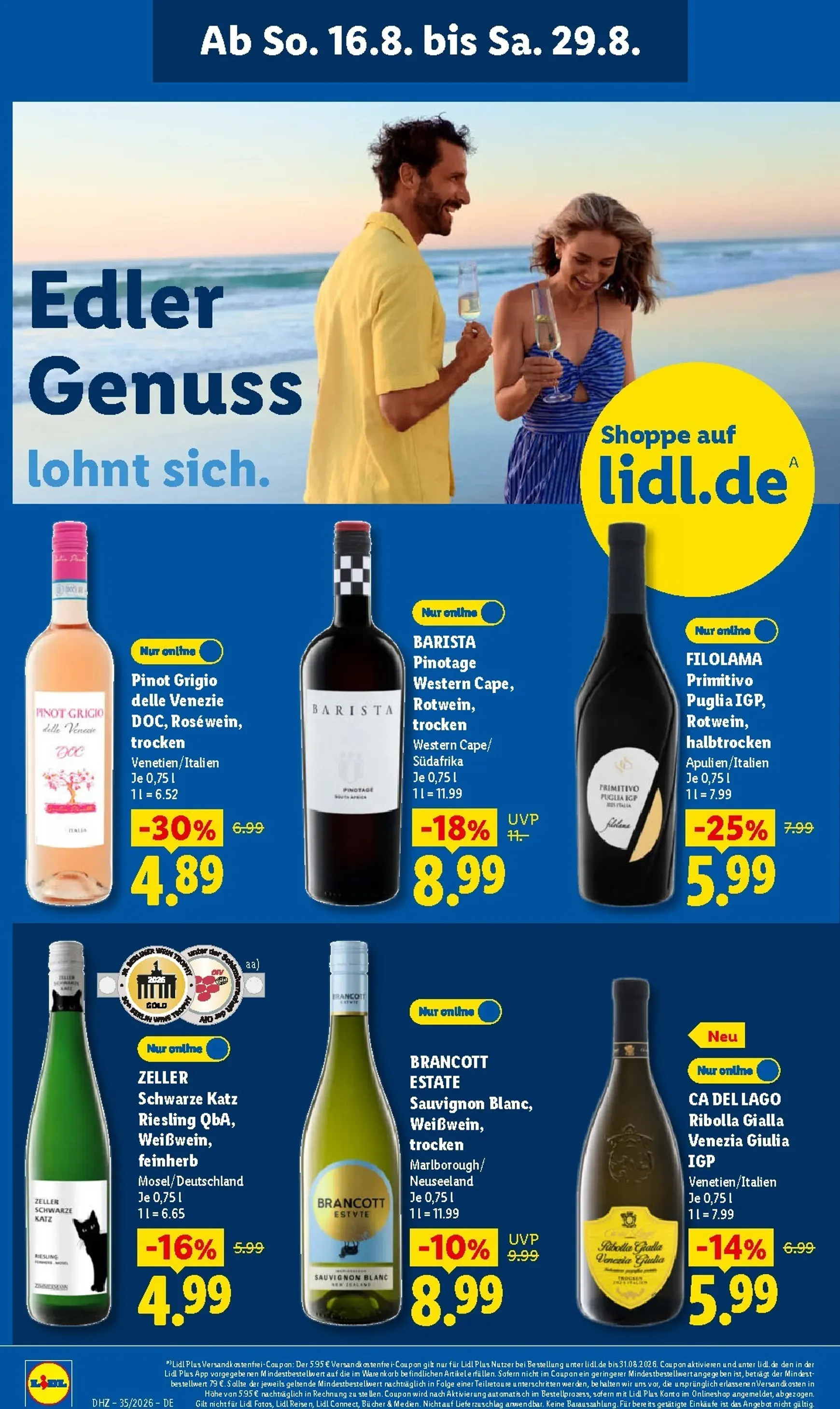Lidl Prospekt nächste Woche – von Montag 24.08.2026 bis Samstag 29.08.2026 von 24. August bis 29. August 2026 - Prospekt seite 29