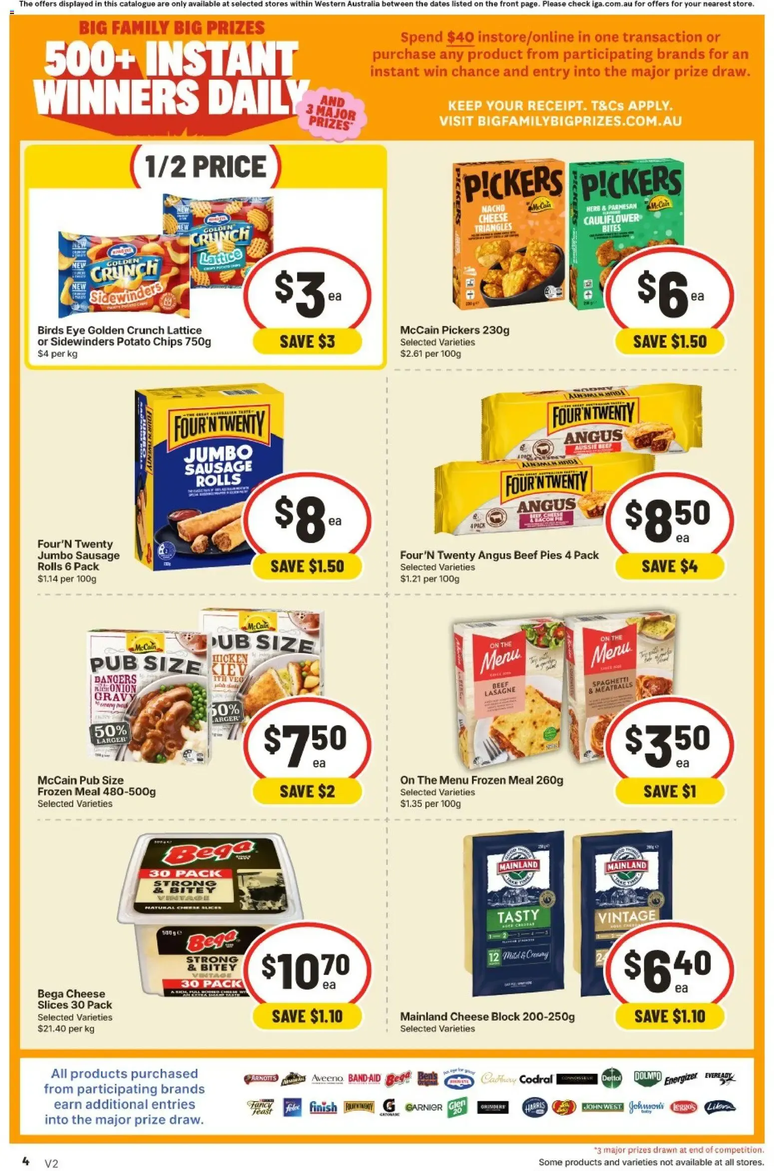 IGA Big Family Big Prizes - Catalogue valid from 22 July to 28 July 2026 - page 4