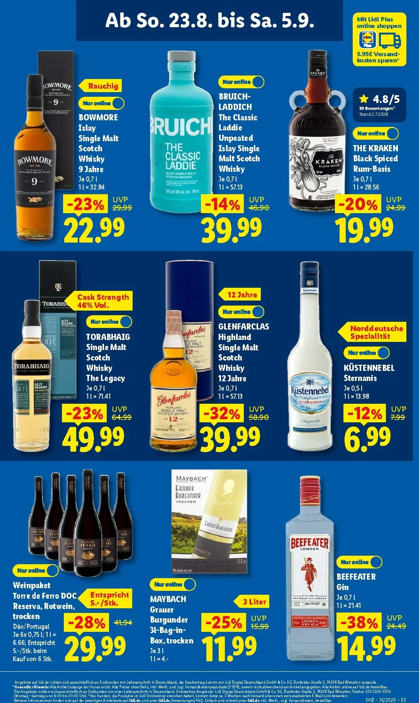 Lidl - Nonfood Prospekt nächste Woche – von Montag 31.08.2026 bis Samstag 05.09.2026 von 31. August bis 5. September 2026 - Prospekt seite 26