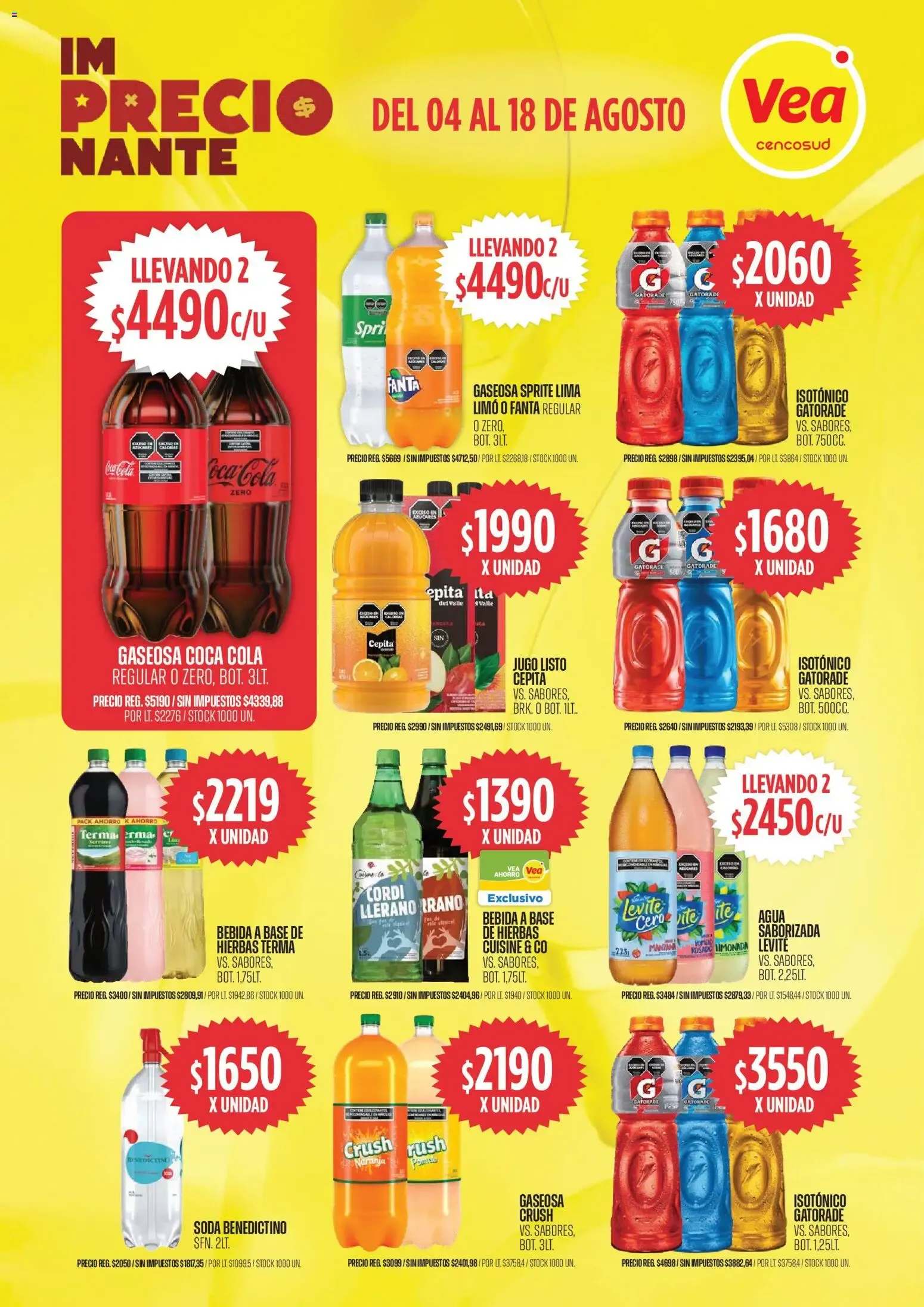 Ofertas de Vea ofertas del 04/08/2026 - 18/08/2026 4 de agosto al 18 de agosto 2026 - Página 8 del catálogo