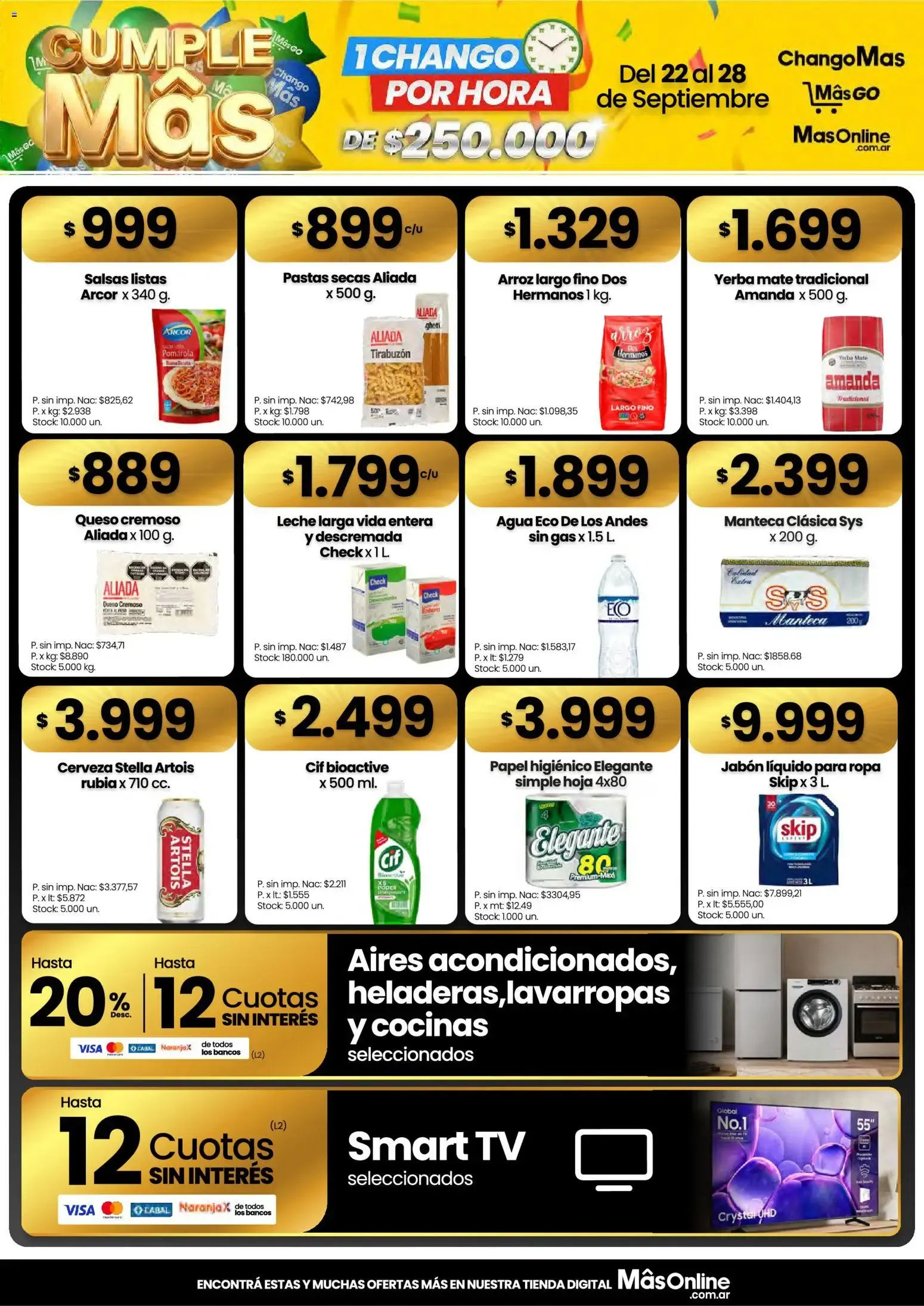 Ofertas de CUMPLE Más 22 de septiembre al 28 de septiembre 2026 - Página 1 del catálogo