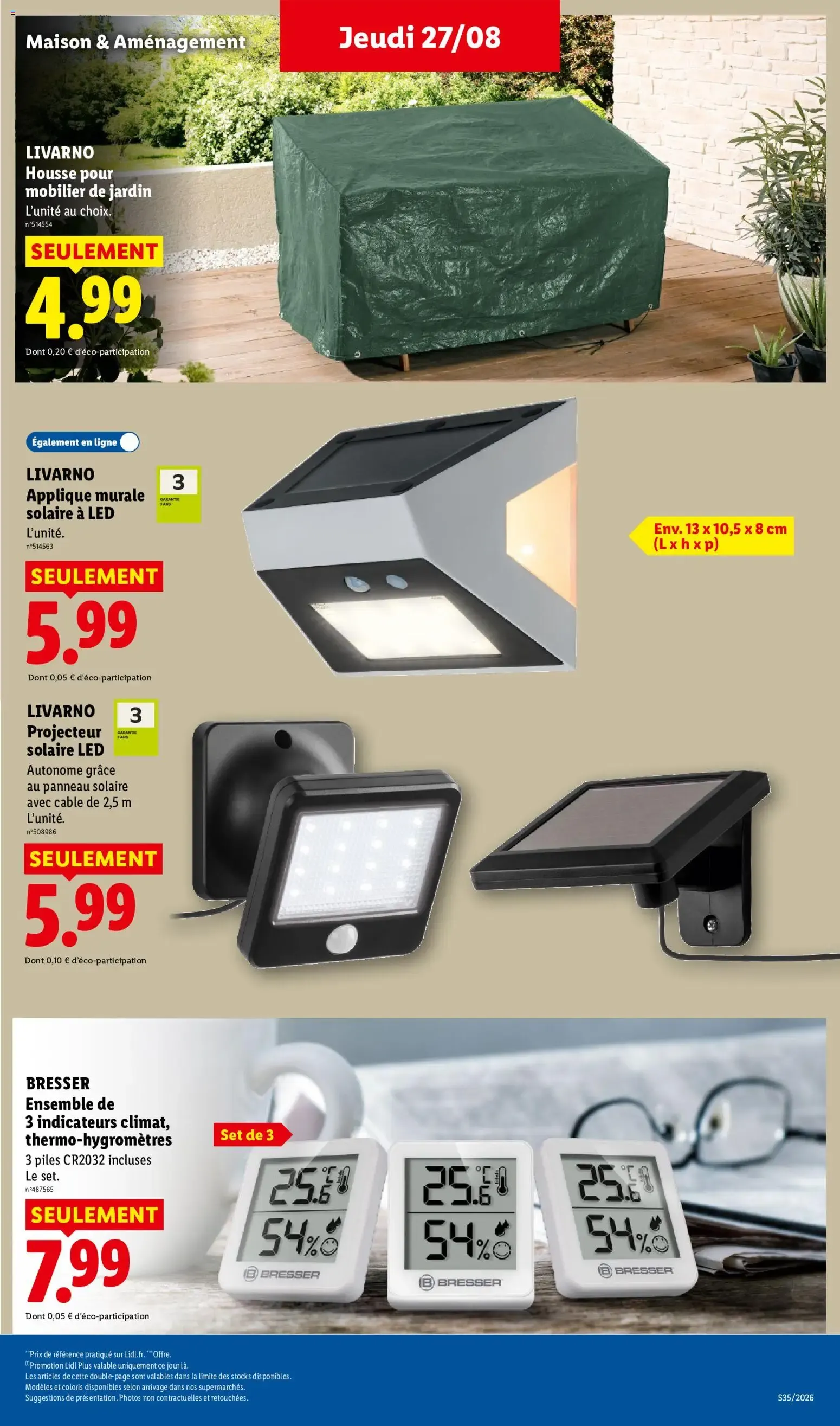 LIDL La rentrée des économies du 27 août au 2 septembre 2026 - Catalogue page 41