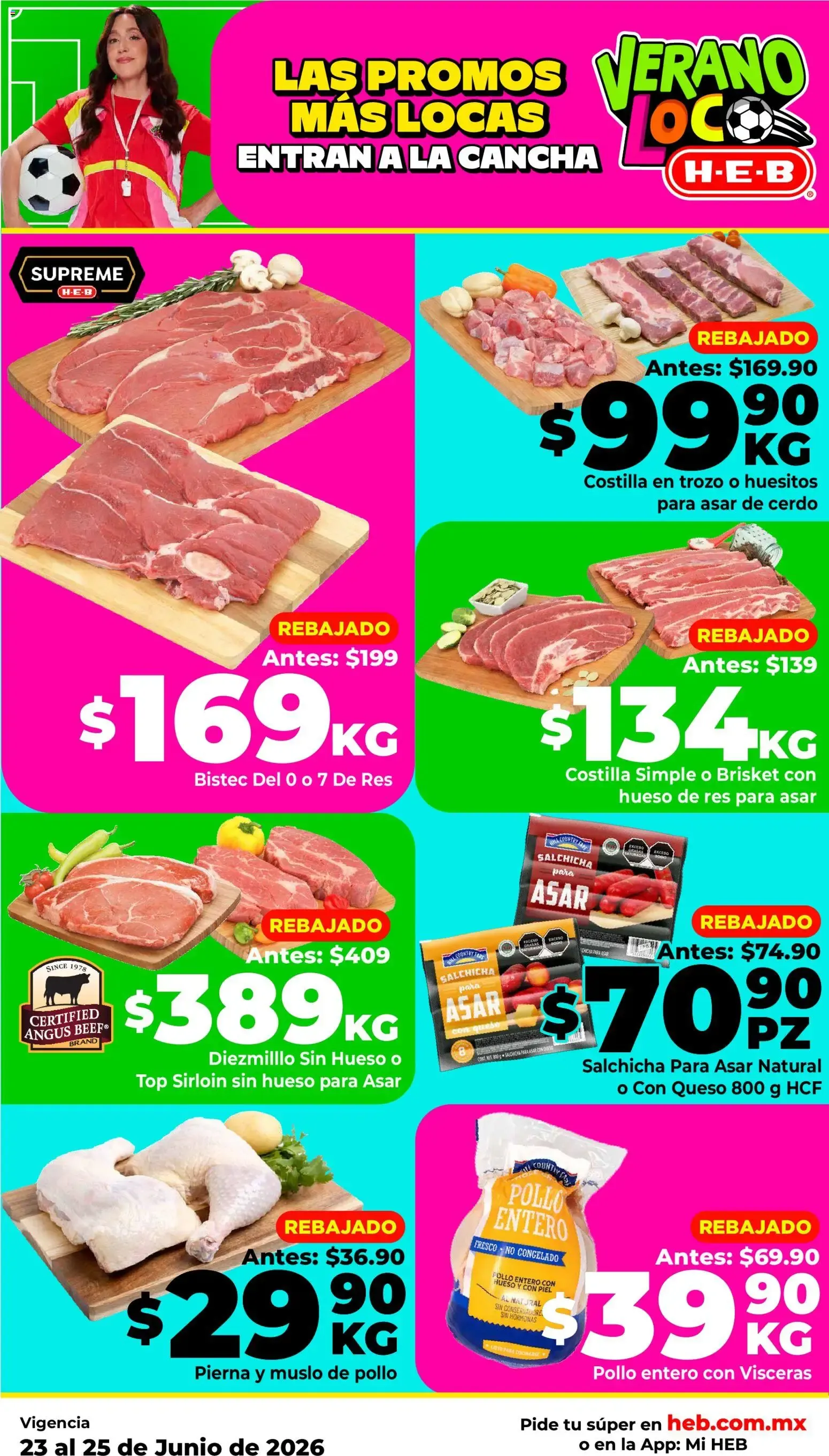Catálogo de H-E-B folleto Las promos más locas (23/06/2026 - 25/06/2026) - catálogo en línea 23 de junio al 25 de junio 2026 - Pagina 3