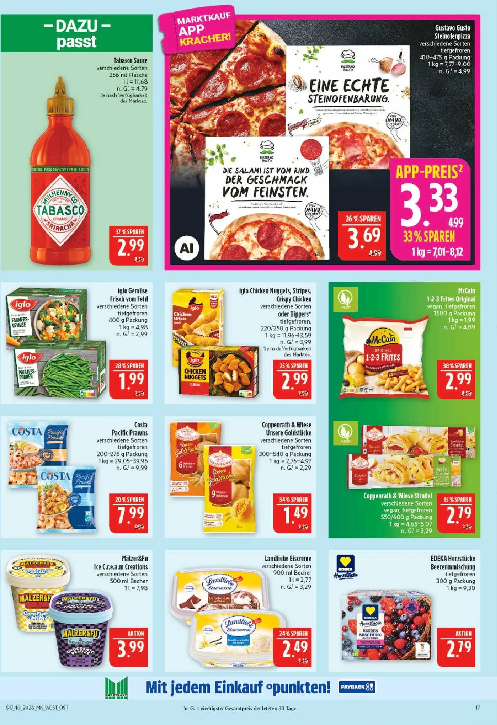 Marktkauf Prospekt nächste Woche – von Montag 28.09.2026 bis Freitag 02.10.2026 von 28. September bis 2. Oktober 2026 - Prospekt seite 17