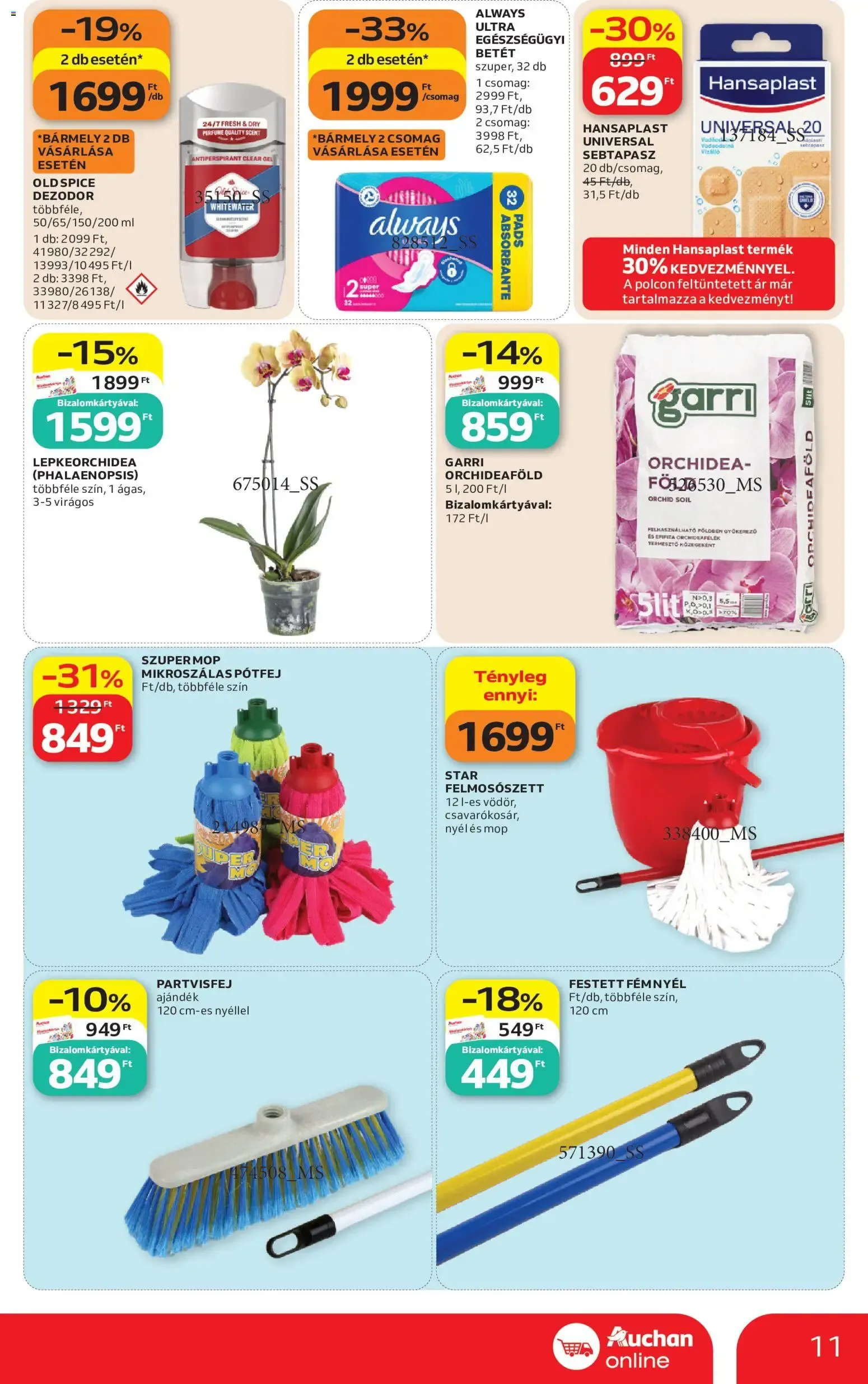 Katalógus Auchan Szupermarket akciós újság - 2026.08.06. -tól/töl > akció, lapozható szórólap 🛍️ augusztus 6.-tól augusztus 12.-ig 2026. - Oldal 11