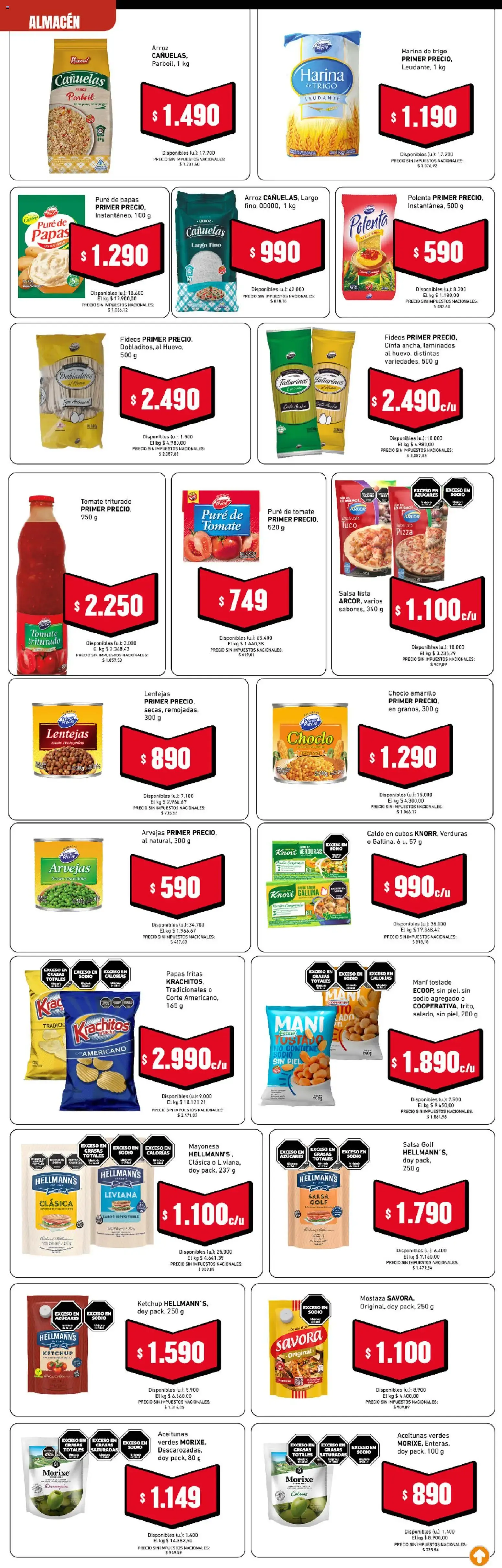 Ofertas de ¡OFERTAS IMPERDIBLES! de La Coope 23 de julio al 29 de julio 2026 - Página 3 del catálogo