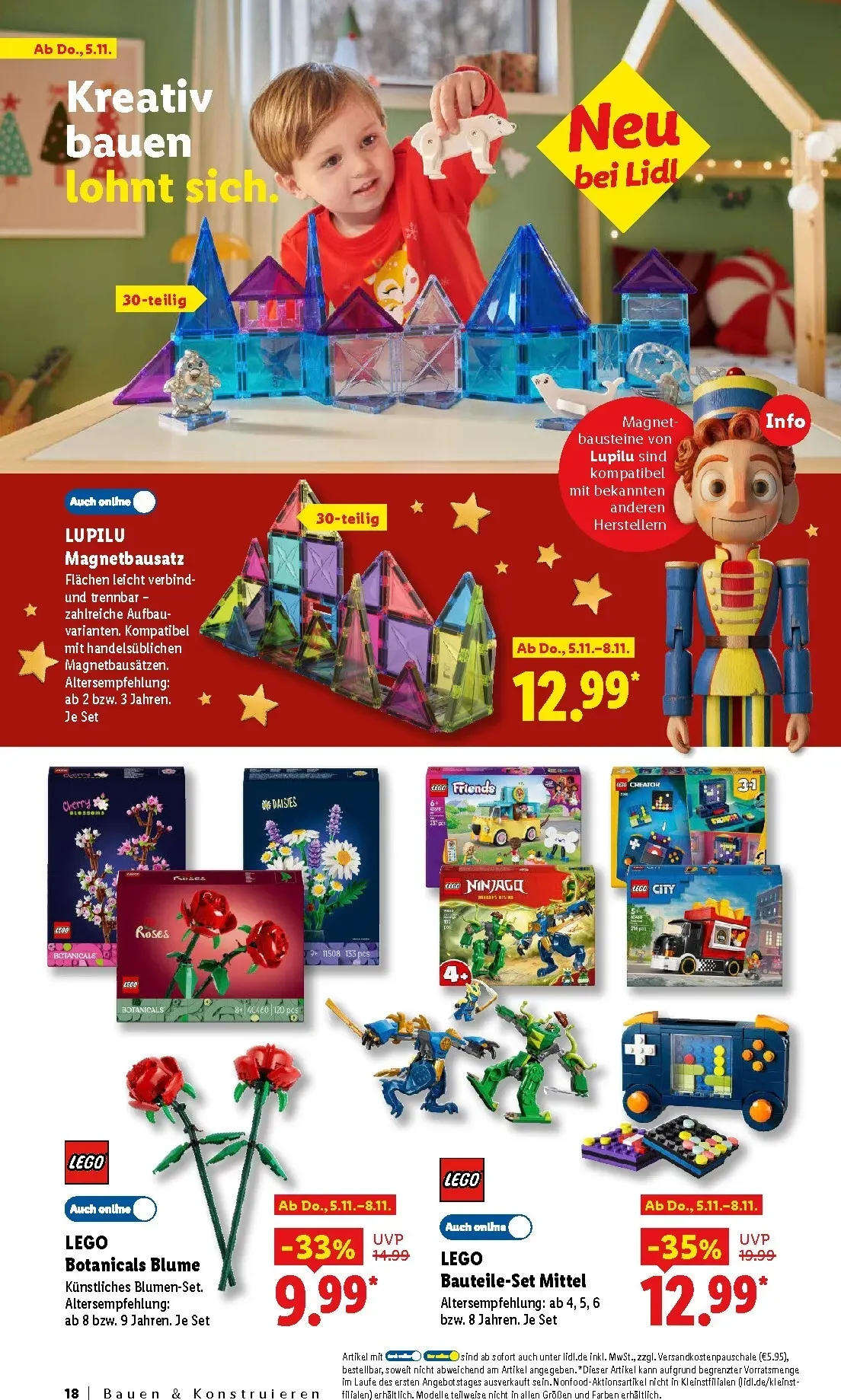 Lidl - Entdecke zahlreiche Geschenkideen Prospekt – von Montag 19.10.2026 bis Donnerstag 24.12.2026 von 26. Oktober bis 24. Dezember 2026 - Prospekt seite 18
