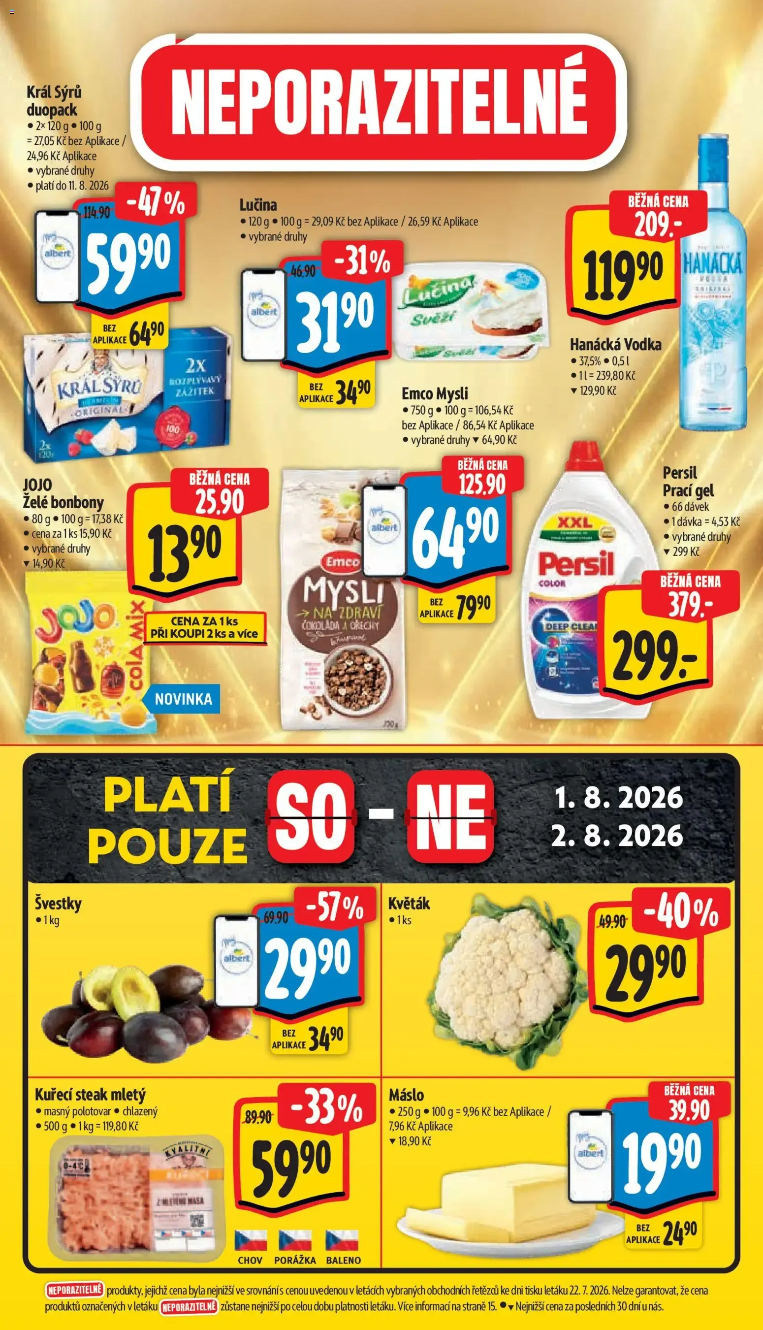 Albert leták - Hypermarket - Vestec od 29.07.2026 - Akční leták - 29. července 4. srpna 2026 - Page 50