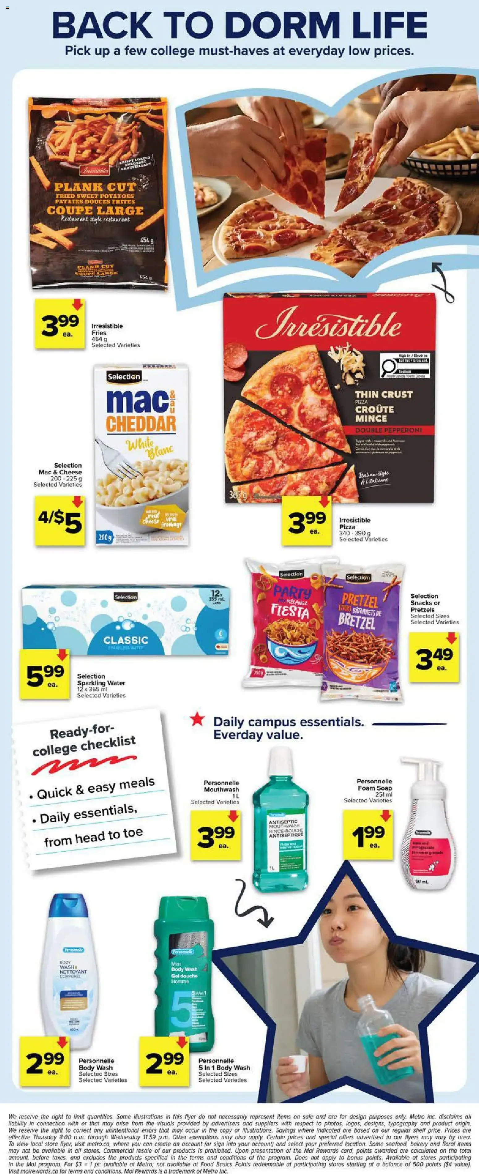 Metro - Back to Routine, Back to Savings: Low Prices Every Day from August 20 to August 26 2026 - flyer page 5