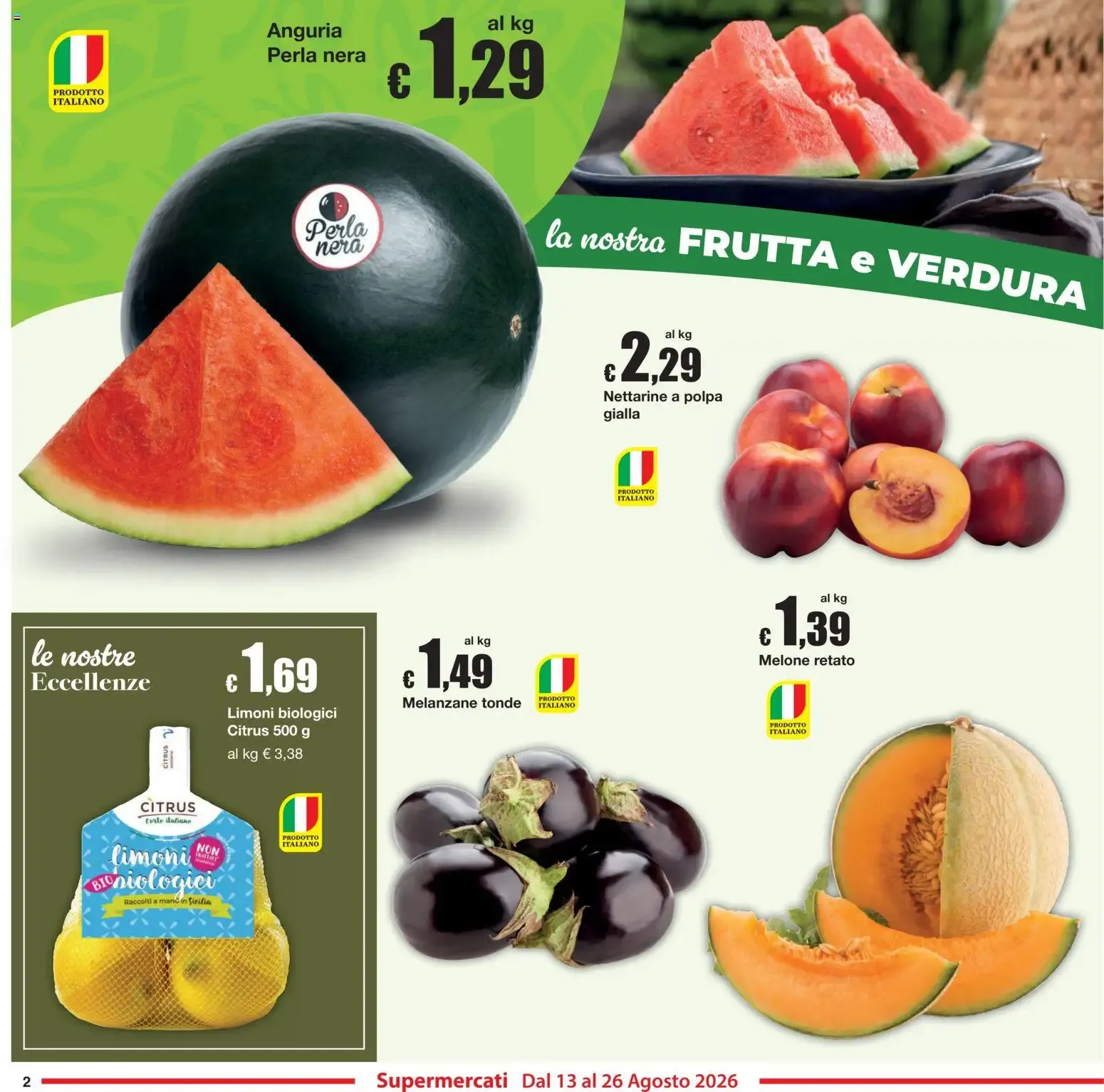 Sì con Te volantino dal 13/08/2026 - online Offerte da 13 agosto a 26 agosto di 2026 - Pagina del volantino 2