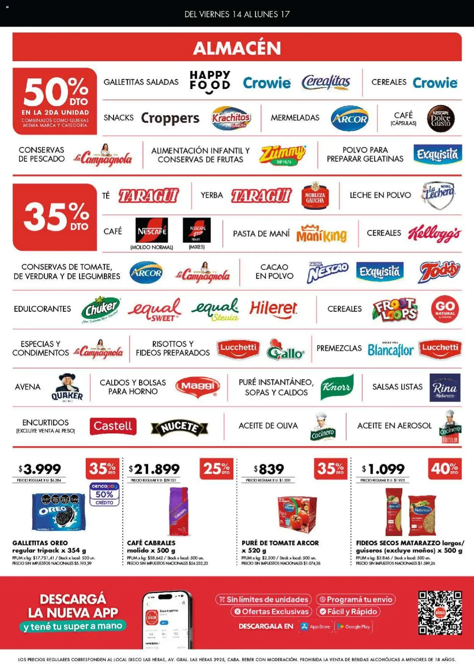 Ofertas de Disco - Super Ofertas 14 de agosto al 17 de agosto 2026 - Página 2 del catálogo