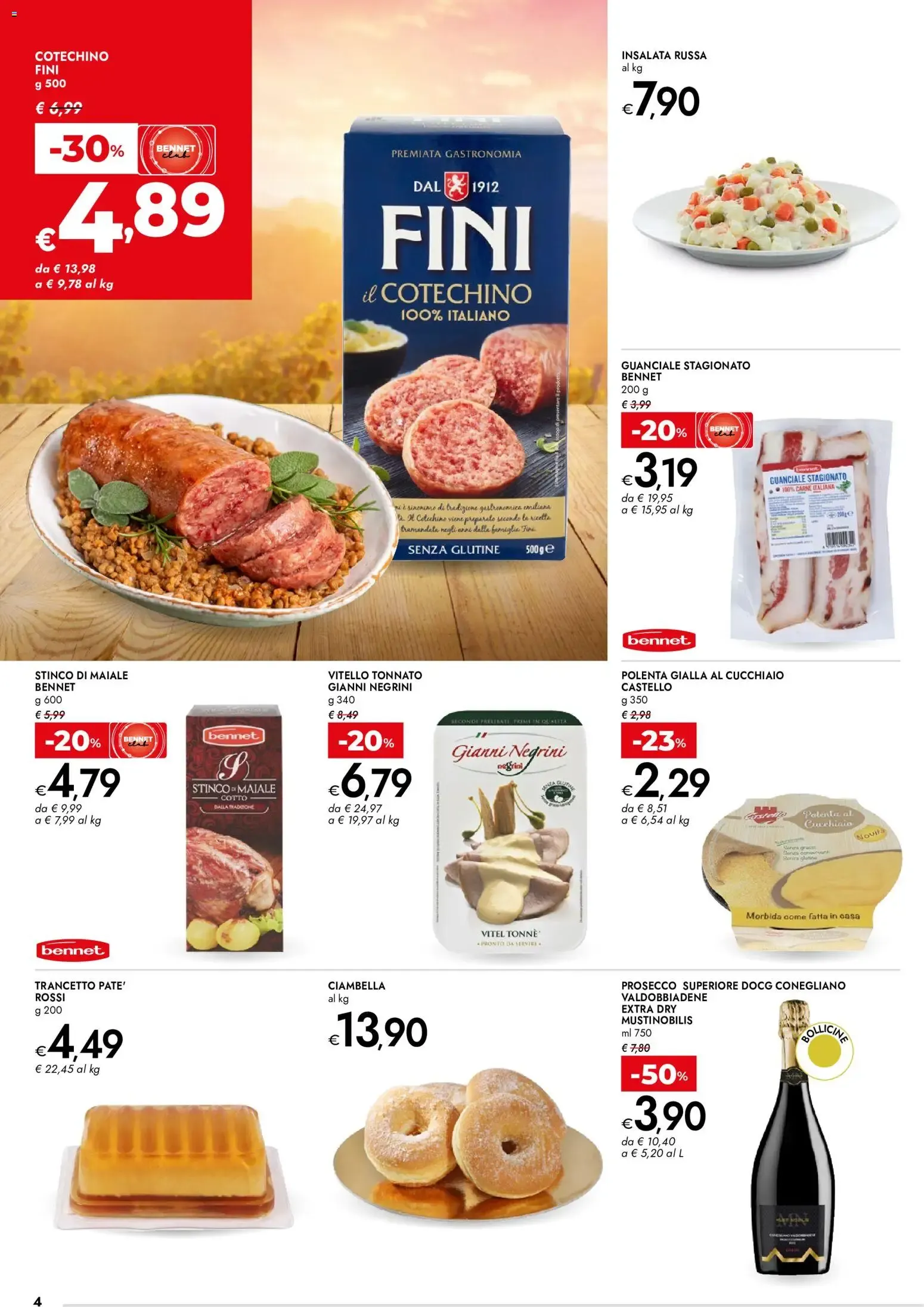 Nuovo bennet volantino L'autunno In Tavola dal 01/10/2026 > offerte anteprima 🛍️ da 1 ottobre a 14 ottobre di 2026 - Pagina del volantino 4