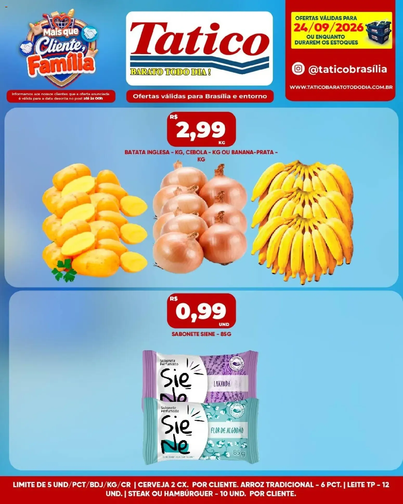 Encarte de Tatico ofertas do Dia de 24/09/2026 | Promoções Online 24 de setembro até 24 de setembro 2026 - Pagina 1