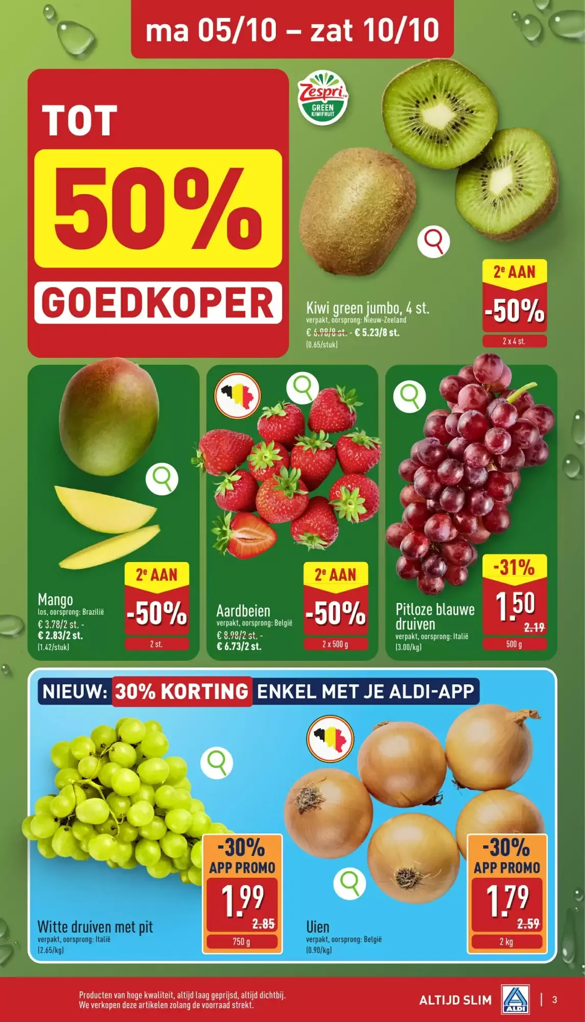 ALDI Folder: aanbiedingen van 05/10 t.e.m. 10/10 van 5 oktober tot 10 oktober 2026 - folder pagina 3