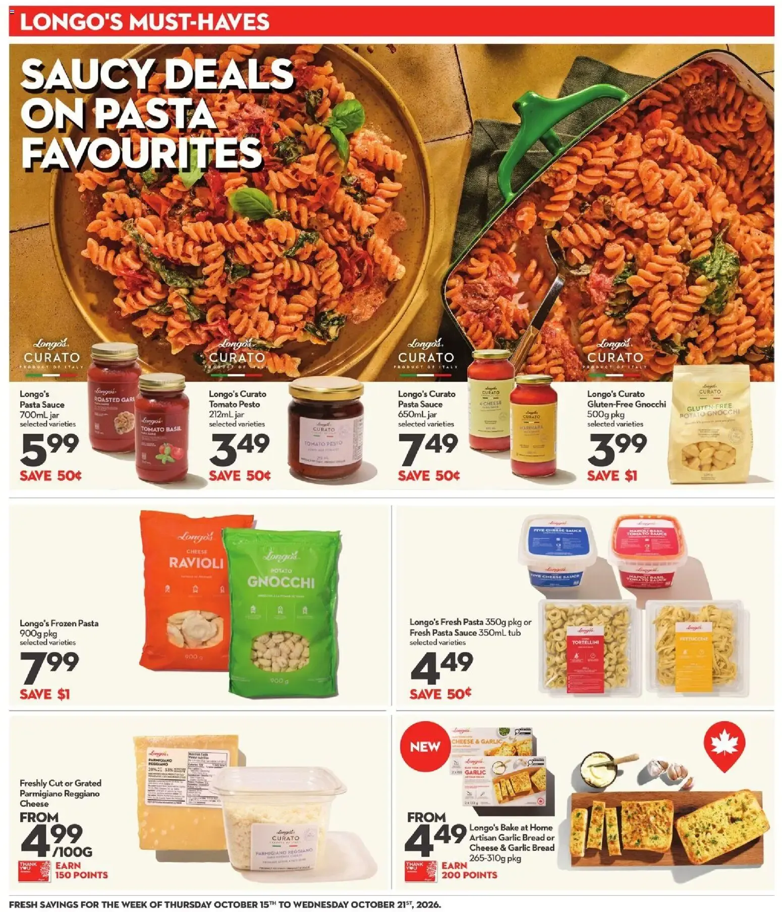 Longo's weekly flyer / circulaire from Oct 15, 2026 > weekly specials & deals from October 15 to October 21 2026 - flyer page 12